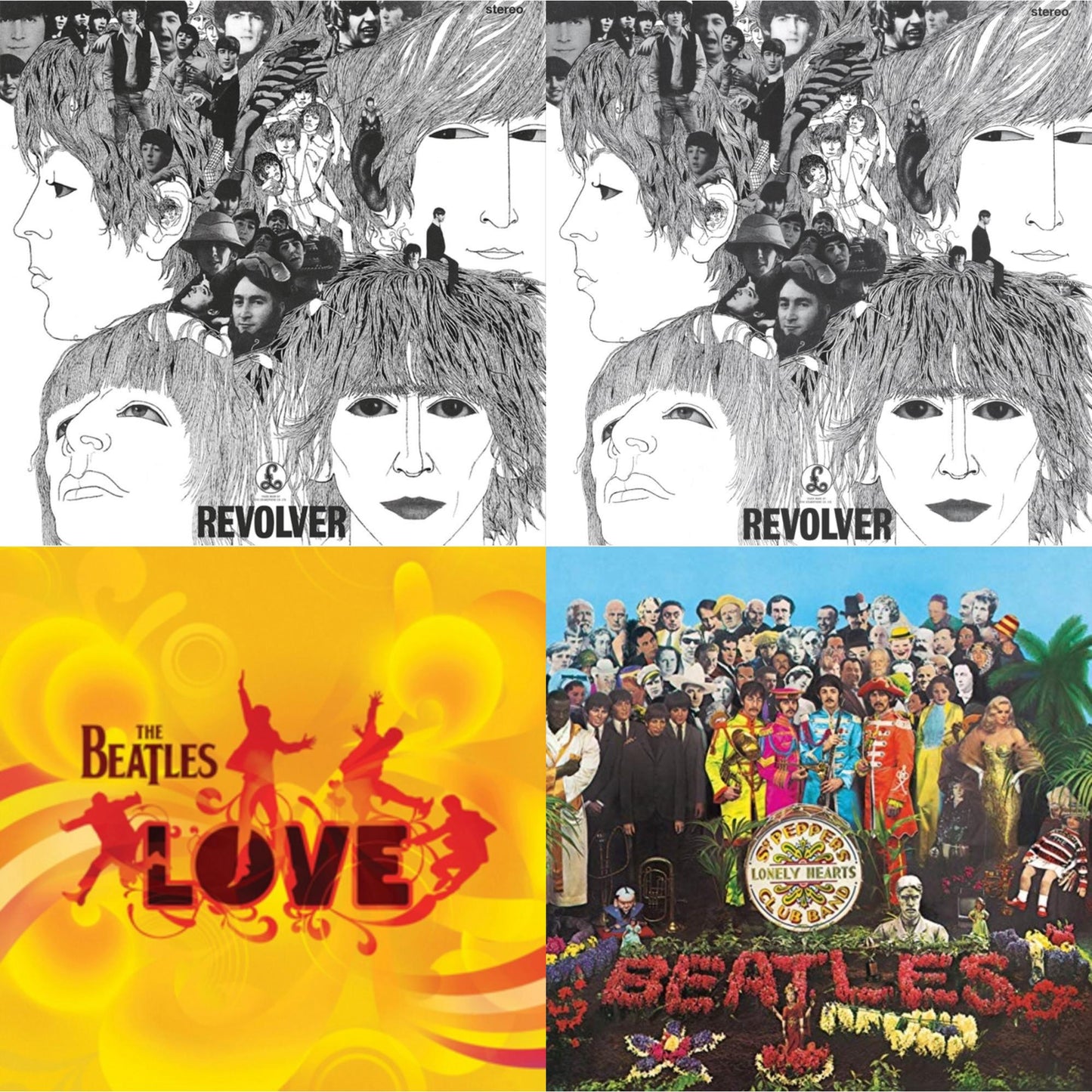 Revolver Special Edition & Revolver - Special Edition (Picture Disc) & Love & Sgt. Pepper's Lonely Hearts Club Band (2017 Stereo Mix/180G/Original Stencils)