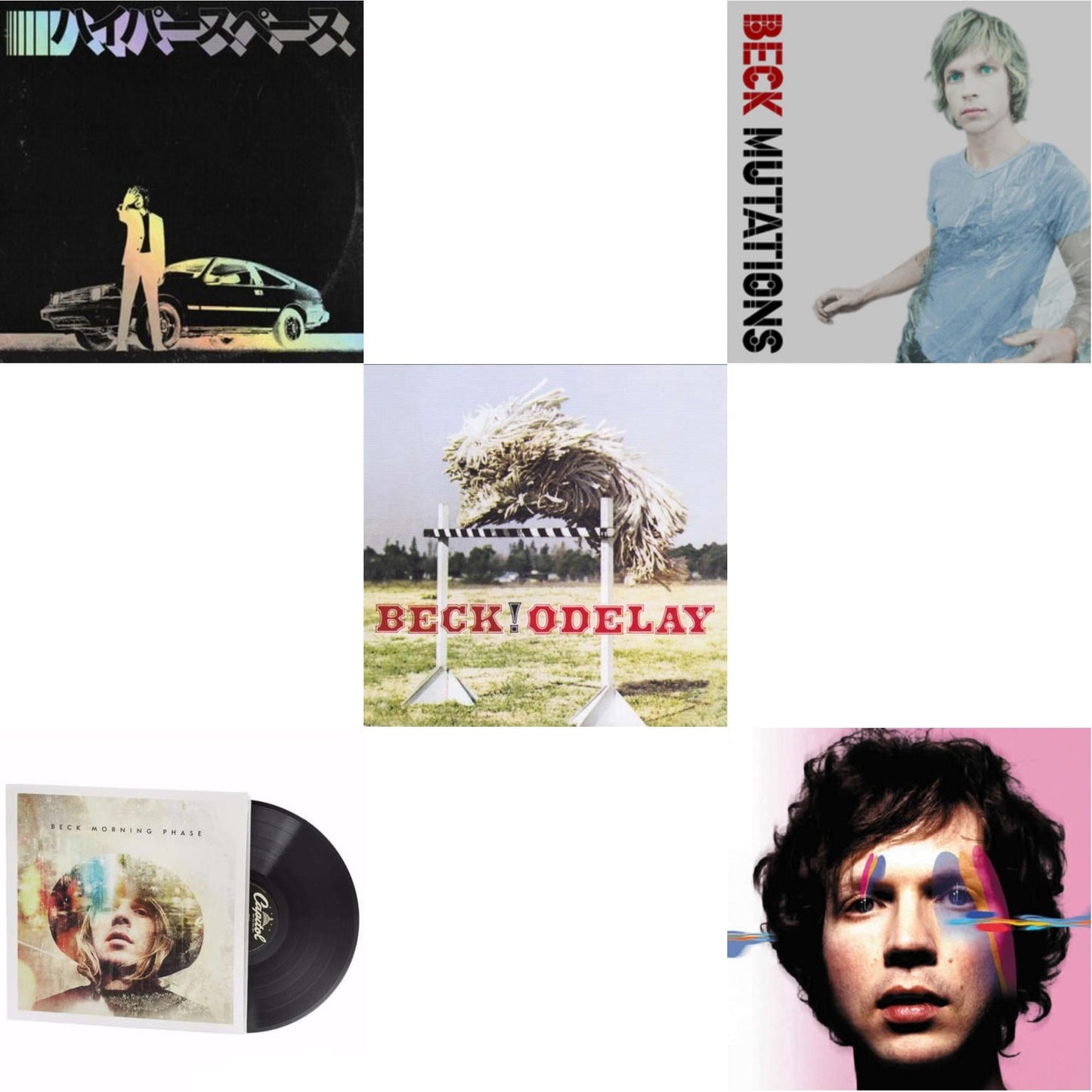 Hyperspace (2020 Deluxe Edition/Holographic Jacket/Booklet) & Morning Phase & Odelay & Mutations (LP/7 Inch) & Sea Change (140G/Gatefold/Dl Card)