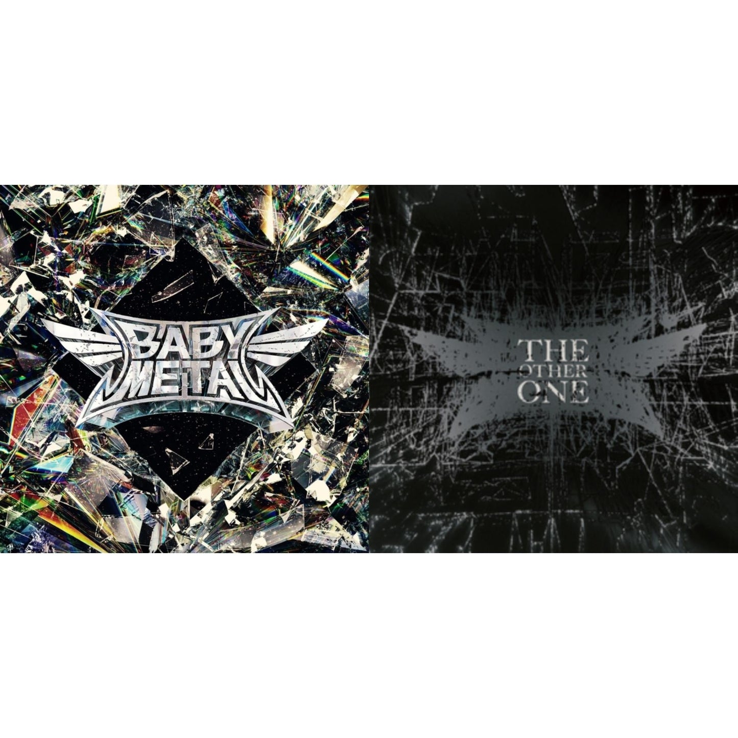 Metal Forth (X) & The Other One (Clear With Black & White Splatter LP Vinyl)