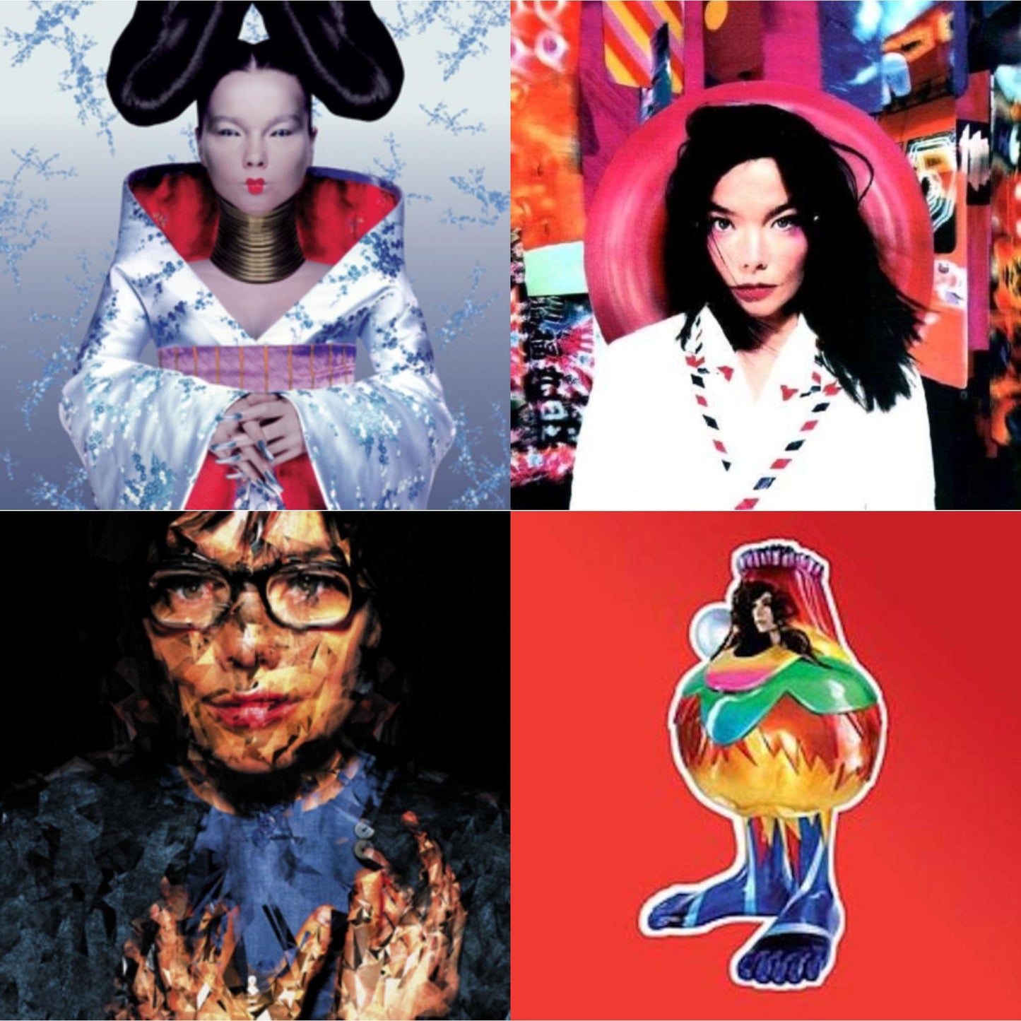 Homogenic & Post & Selma Songs & Volta