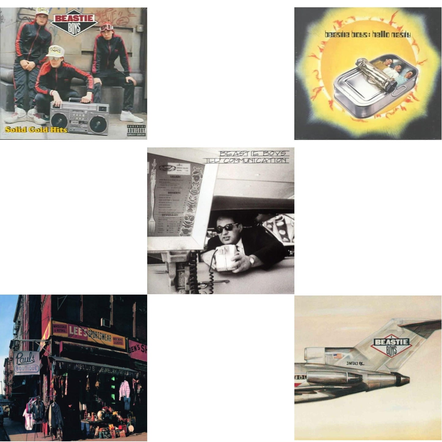 Solid Gold Hits & Paul's Boutique (20Th Anniversary) & Ill Communication & Hello Nasty & Licensed To Ill