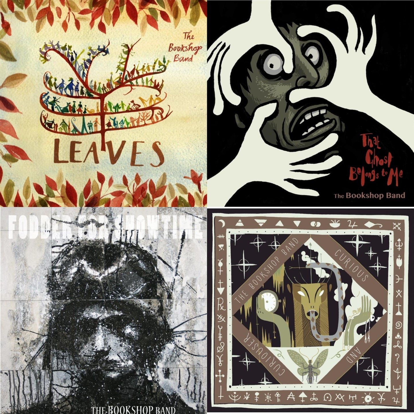 Leaves & That Ghost Belongs To Me & Fodder For Showtime & Curious & Curiouser