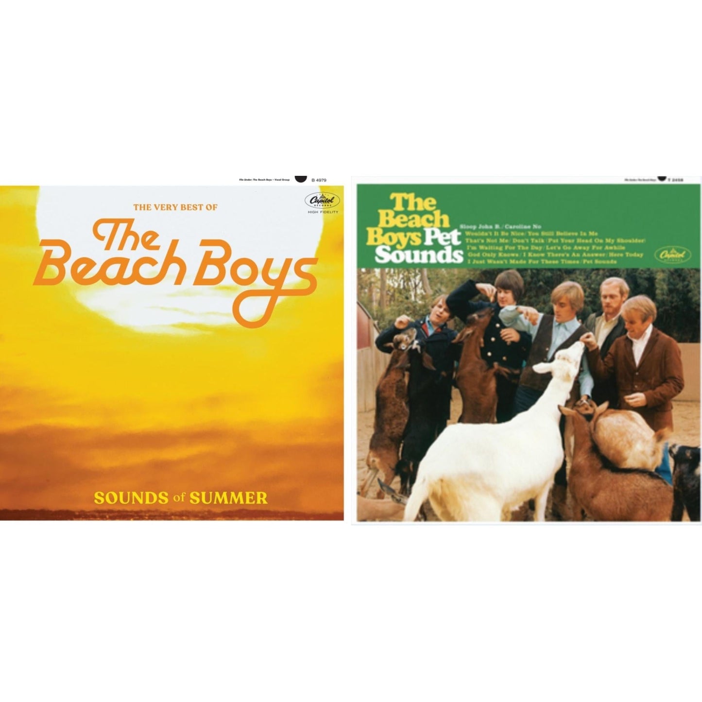 Sounds Of Summer: The Very Best Of The Beach Boys (Remastered/2LP) & Pet Sounds (Stereo)