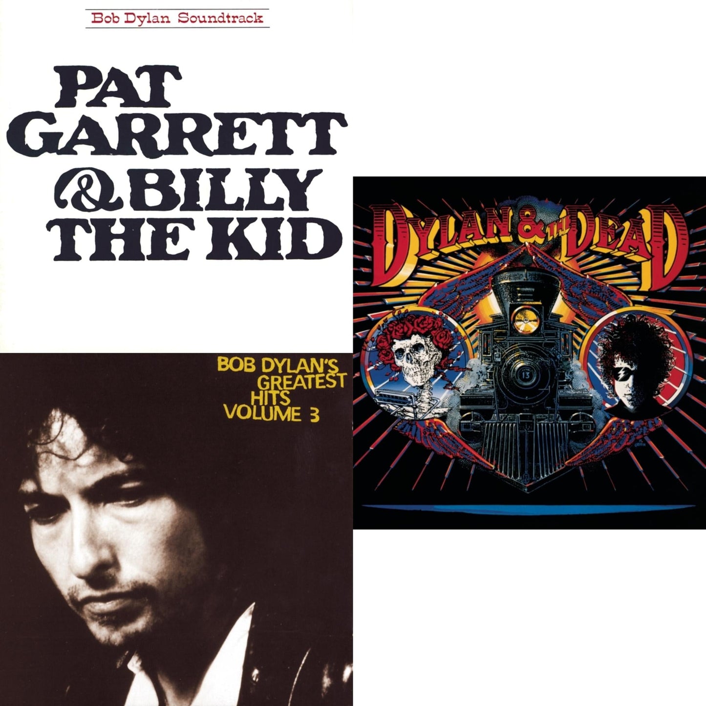 Pat Garrett & Billy The Kid & Greatest Hits Vol.3 & Dylan & The Dead