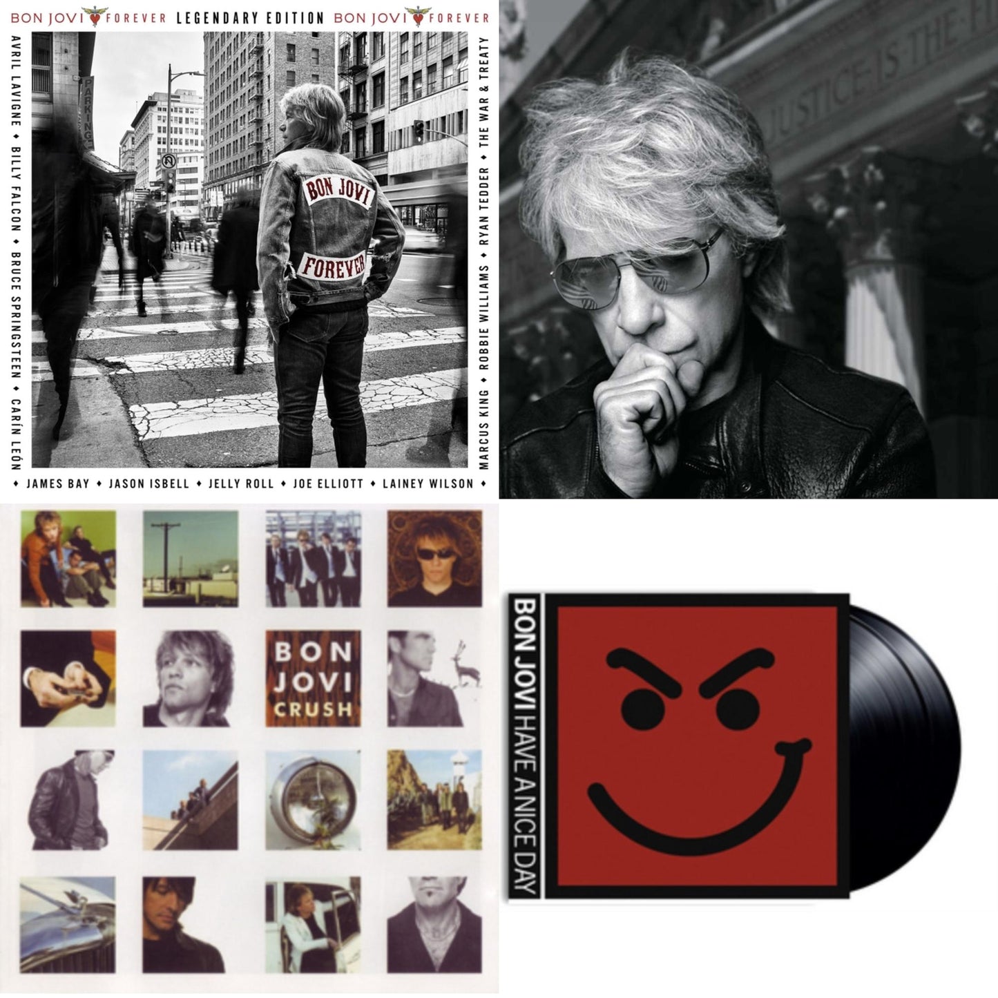 Forever (Legendary Edition) (2LP) & 2020 (2LP/Gold Vinyl) & Crush (180G) & Have A Niceday (180G)