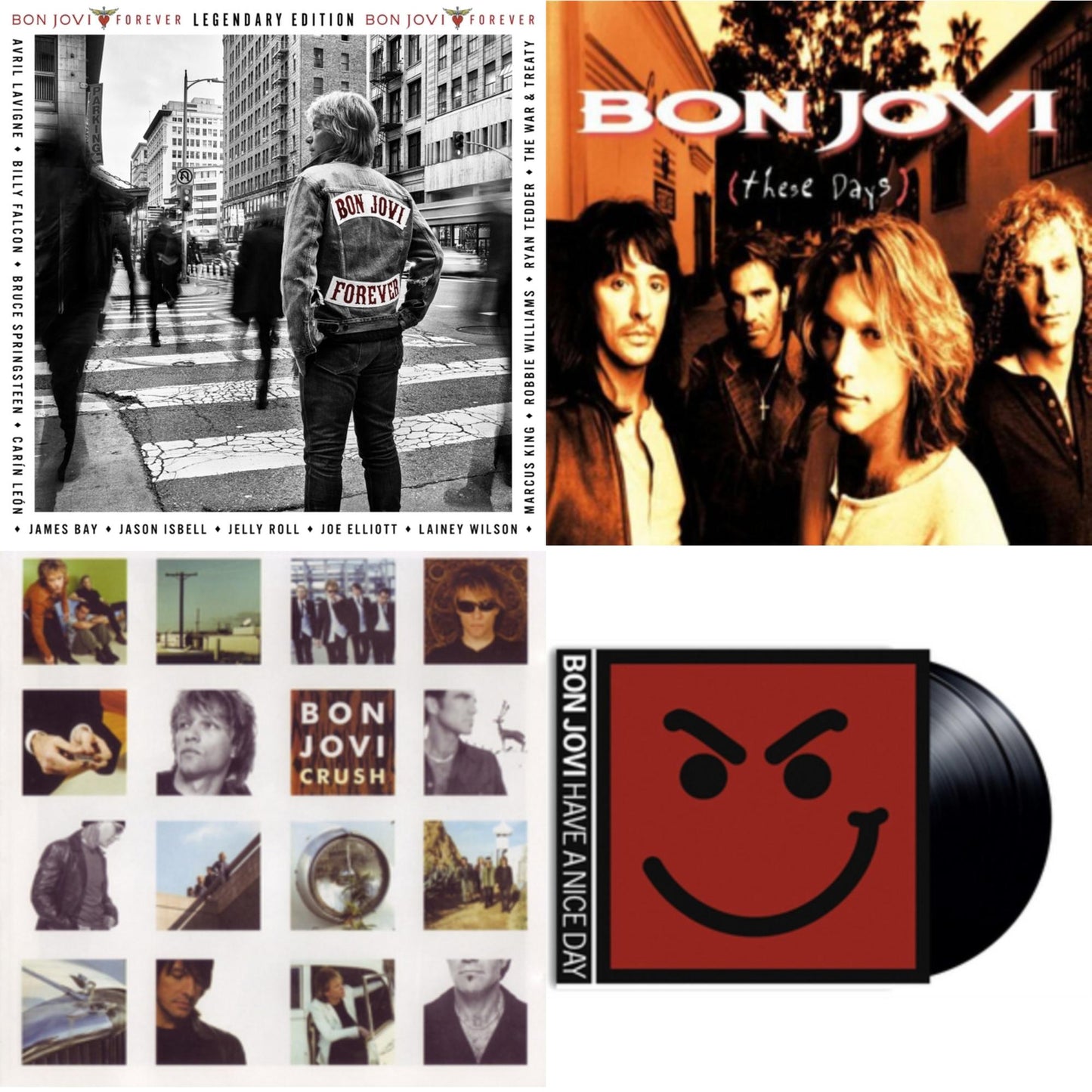 Forever (Legendary Edition) (2LP) & These Days (180G) & Crush (180G) & Have A Niceday (180G)