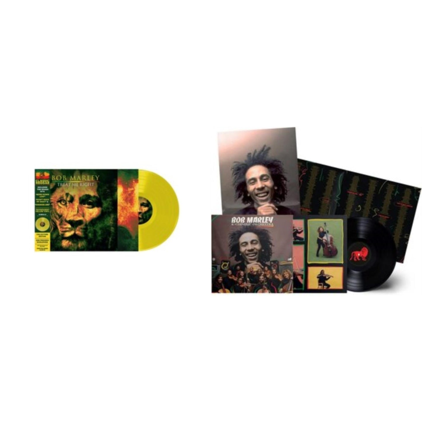 Treat Me Right (Yellow LP Vinyl/Remastered) & Bob Marley With The Chineke! Orchestra