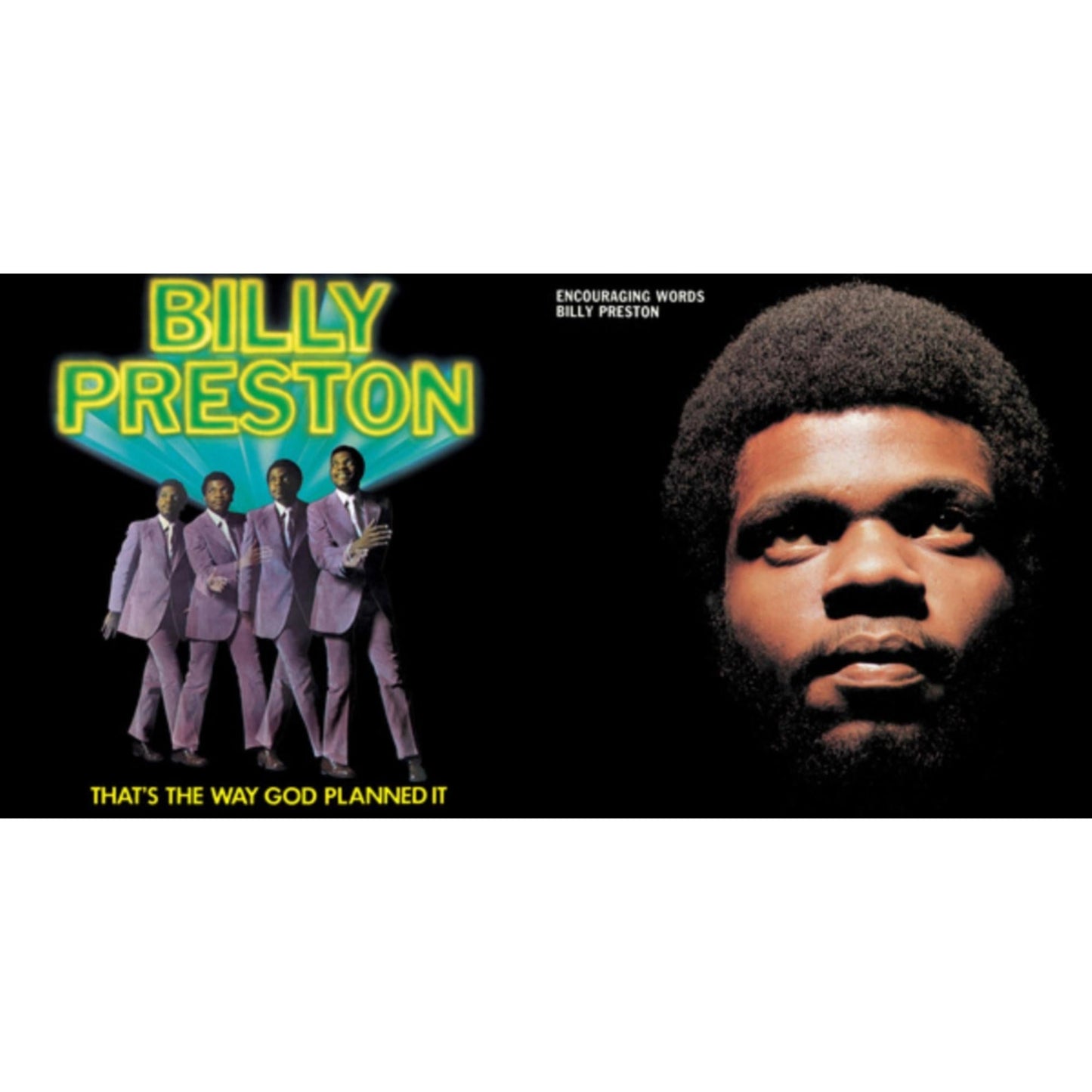 That's The Way God Planned It (Purple LP Vinyl) & Encouraging Words (Gold LP Vinyl)