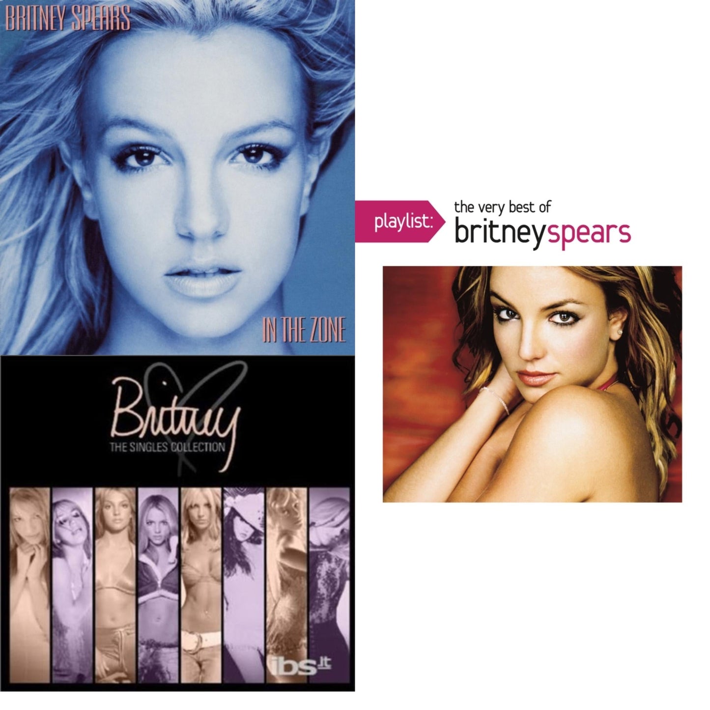 In The Zone & Singles Collection & Playlist: Very Best Of Britney Spears