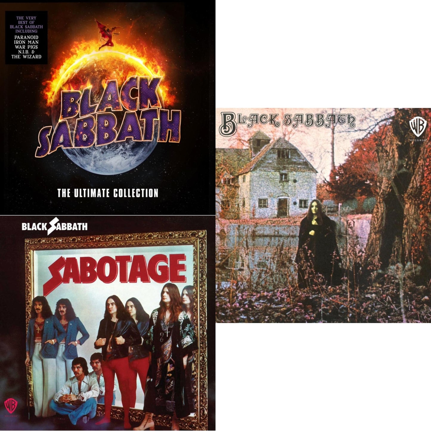 Ultimate Collection & Sabotage & Black Sabbath