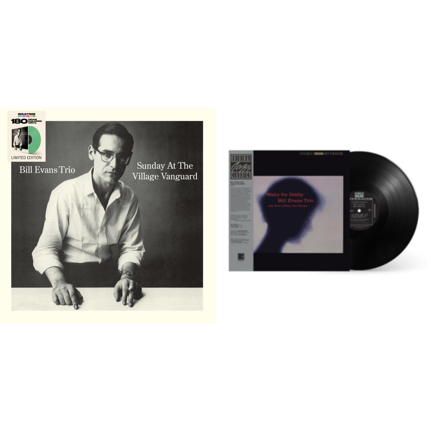 Sunday At The Village Vanguard (Limited/180G/Solid Green LP Vinyl) & Waltz For Debby (Original Jazz Classics Series)