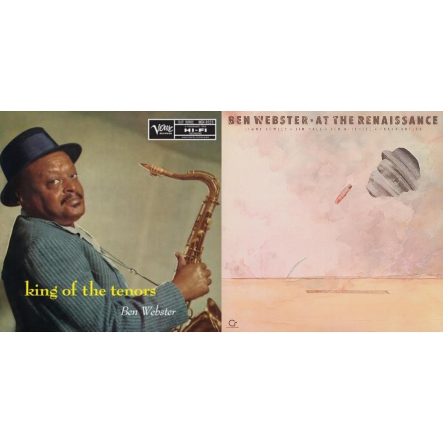 King Of The Tenors (Verve Acoustic Sounds Series) (180G) & At The Renaissance (Contemporary Records Acoustic Sounds Series)