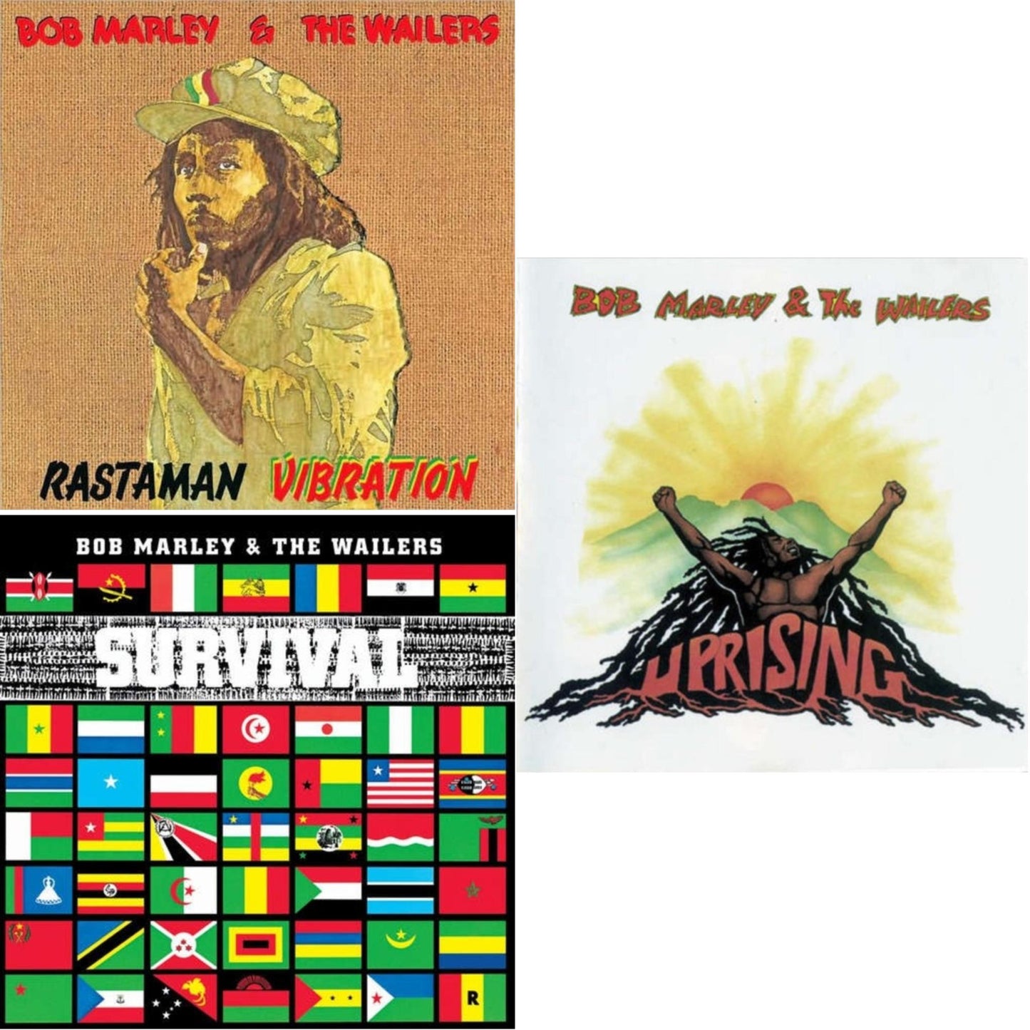 Rastaman Vibration & Survival (180G) & Uprising
