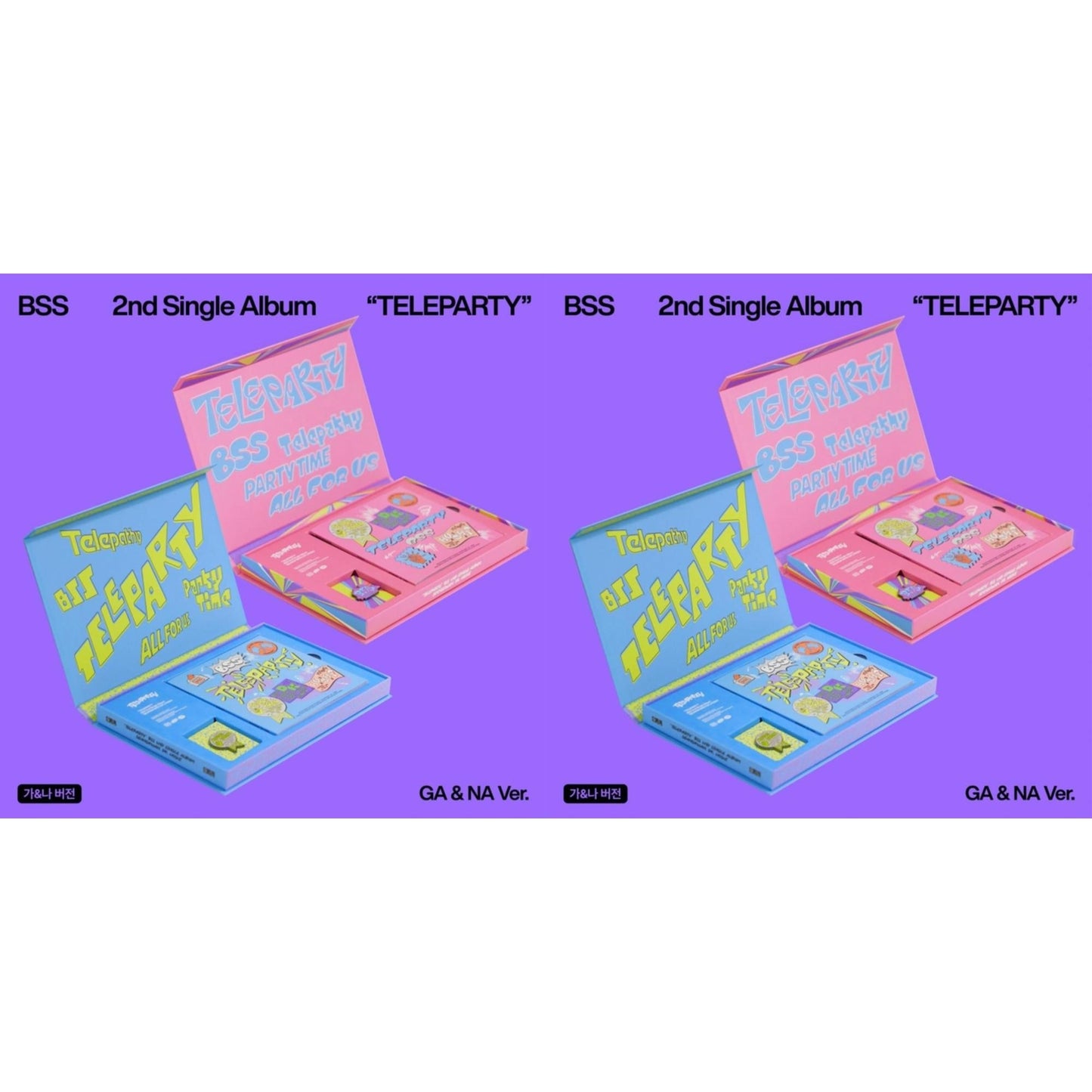 Teleparty - Bss 2Nd Single Album (Na Ver.) & Teleparty - Bss 2Nd Single Album (Ga Ver.)