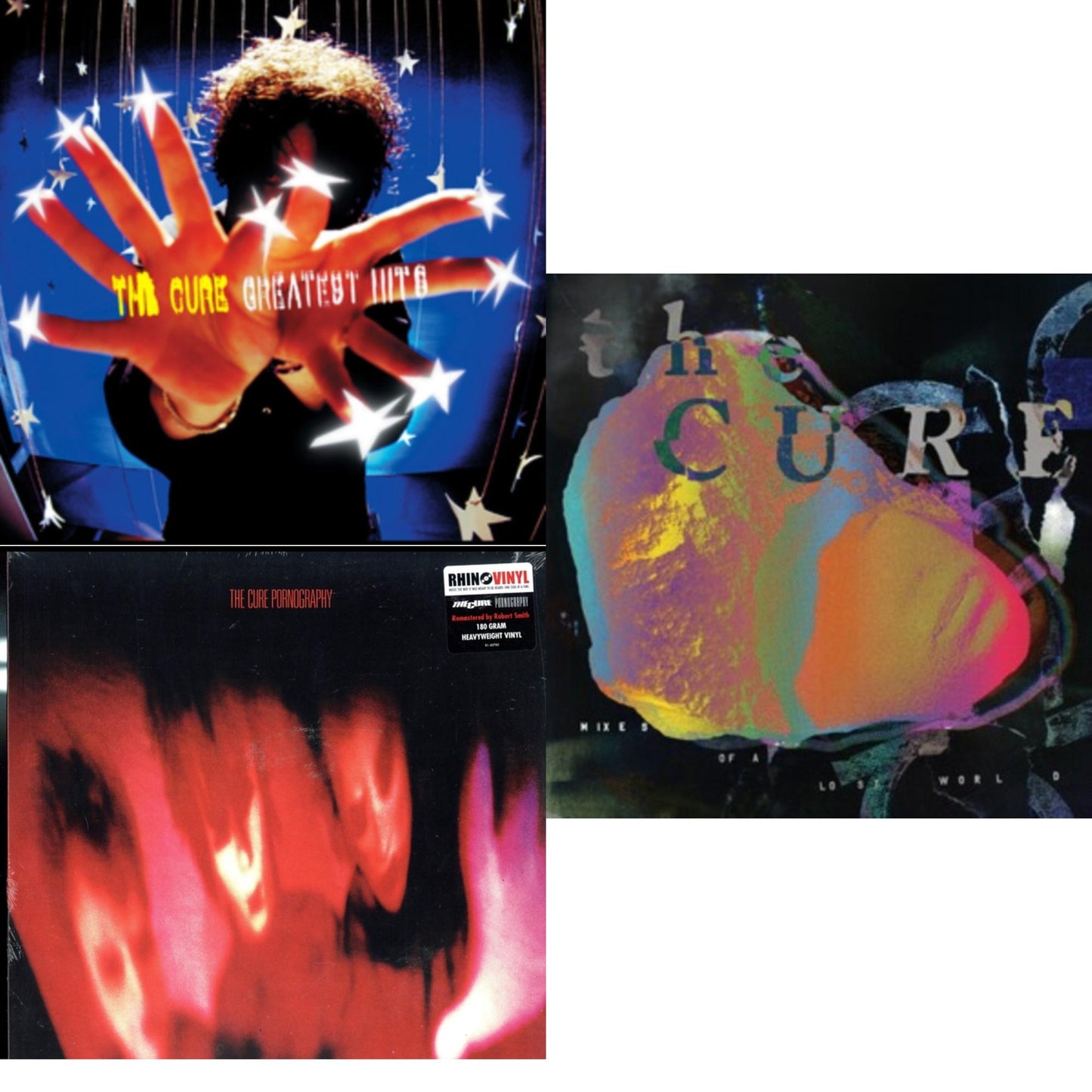 Greatest Hits (2LP) & Pornography (180G) & Mixes Of A Lost World (180G/Biovinyl/2LP) (Half-Speed)