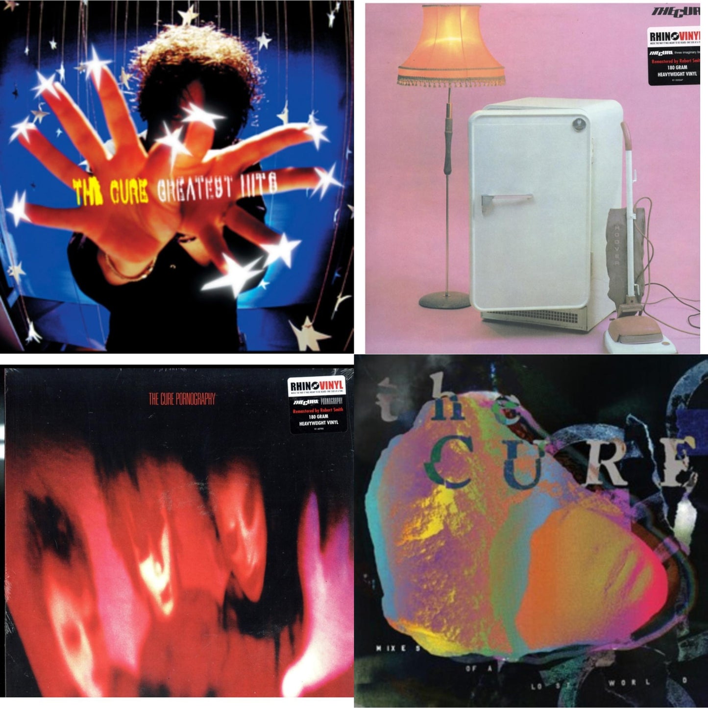 Greatest Hits (2LP) & Three Imaginary Boys (180G) & Pornography (180G) & Mixes Of A Lost World (180G/Biovinyl/2LP) (Half-Speed)
