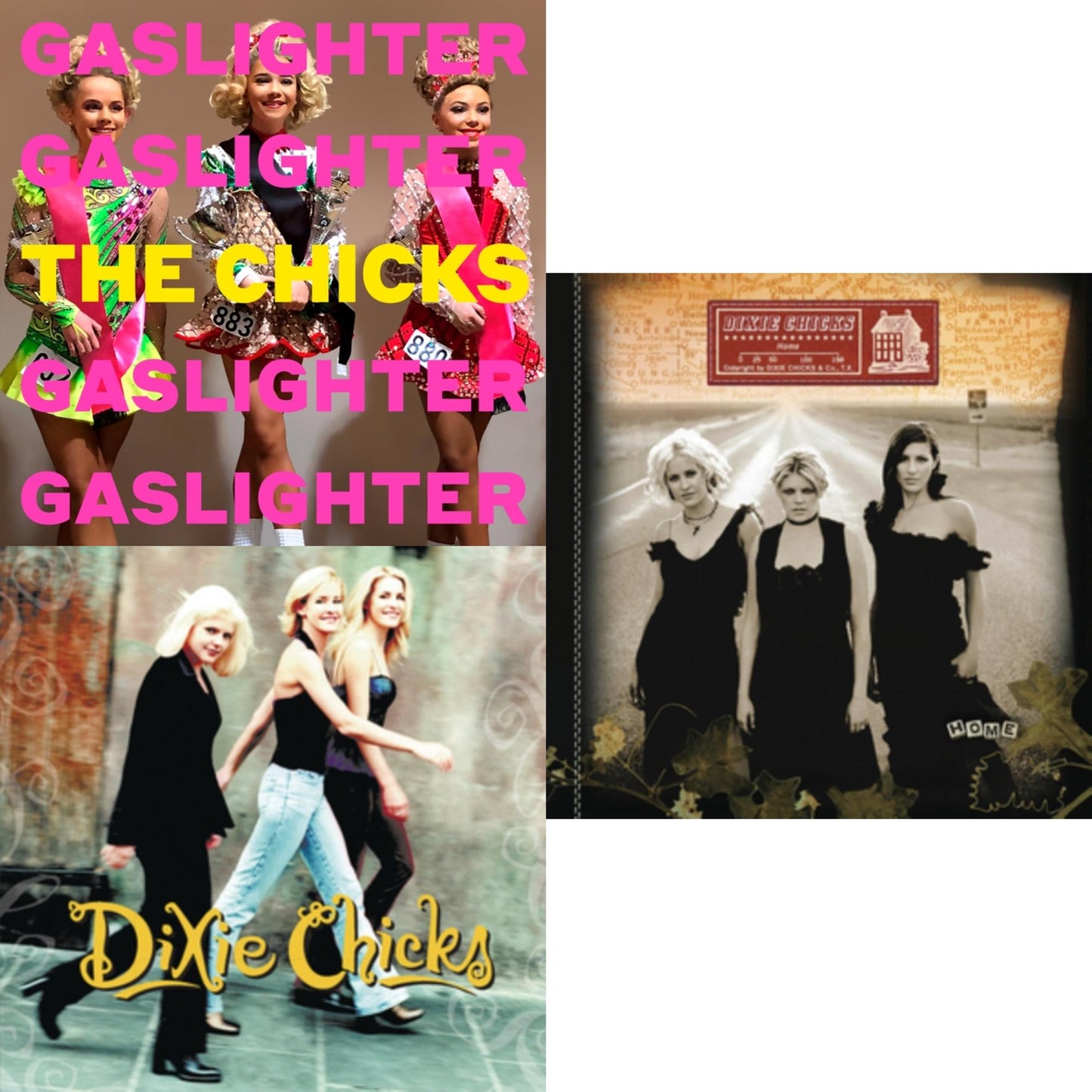 Gaslighter & Wide Open Spaces & Home