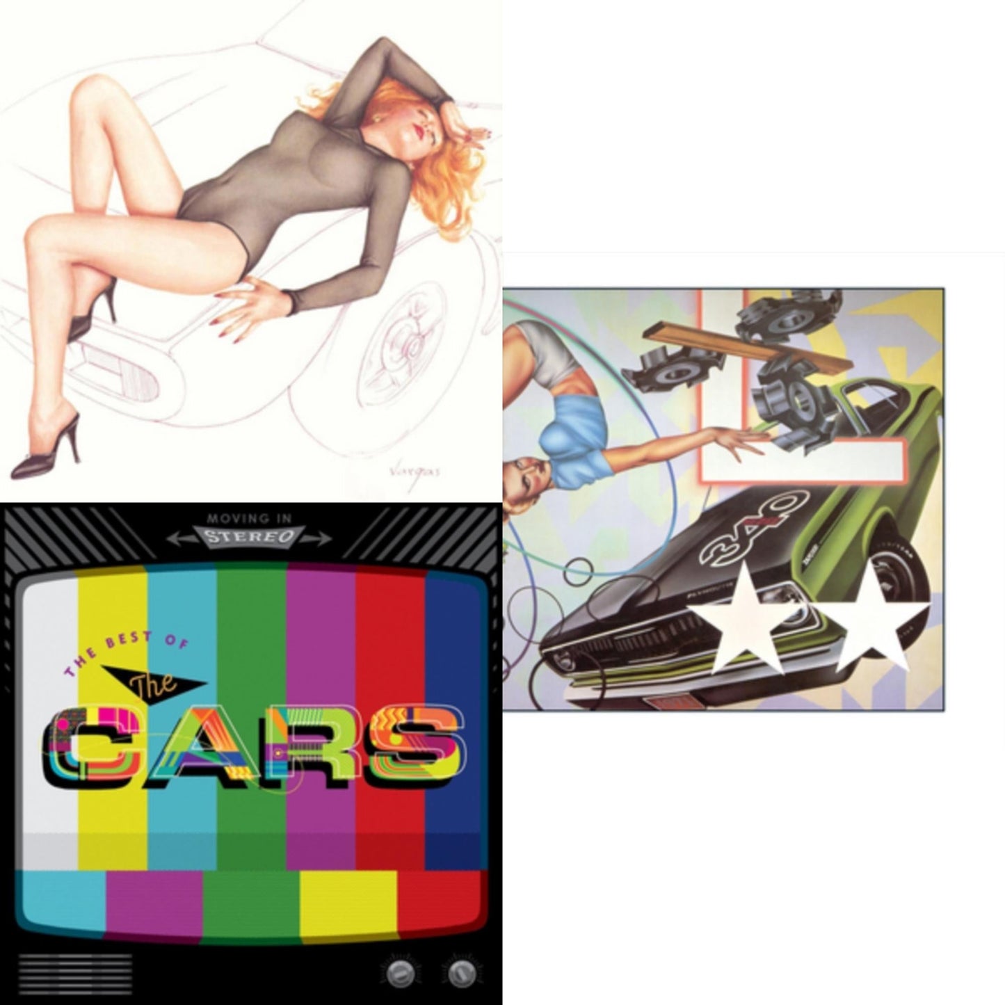 Candy-O (Expanded Edition/2LP) & Moving In Stereo: Best Of (2LP/180G) & Heartbeat City (Expanded/2LP/180G)