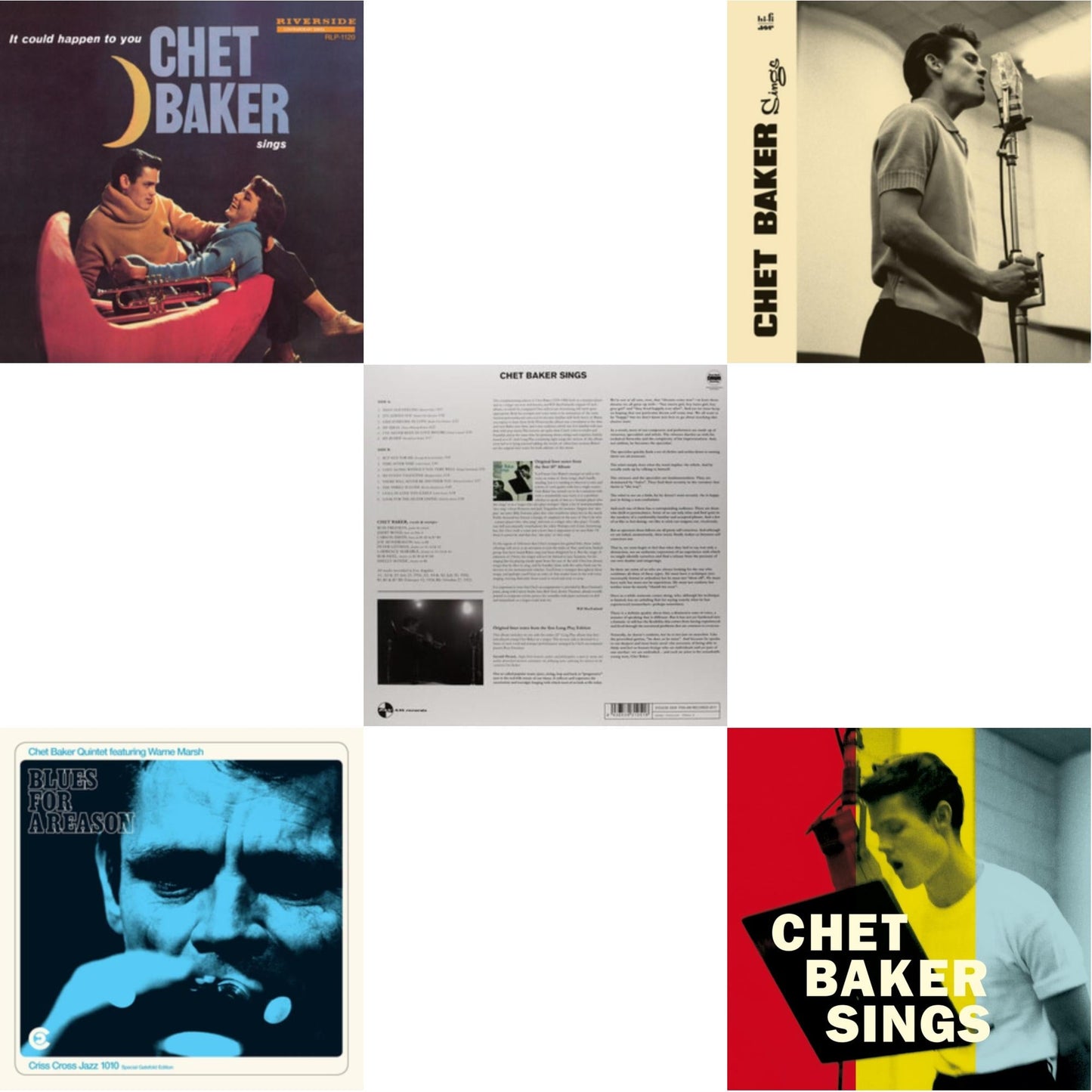 It Could Happen To You & Blues For A Reason (Feat. Warne Marsh) & Sings & Chet Baker Sings & Chet Baker Sings