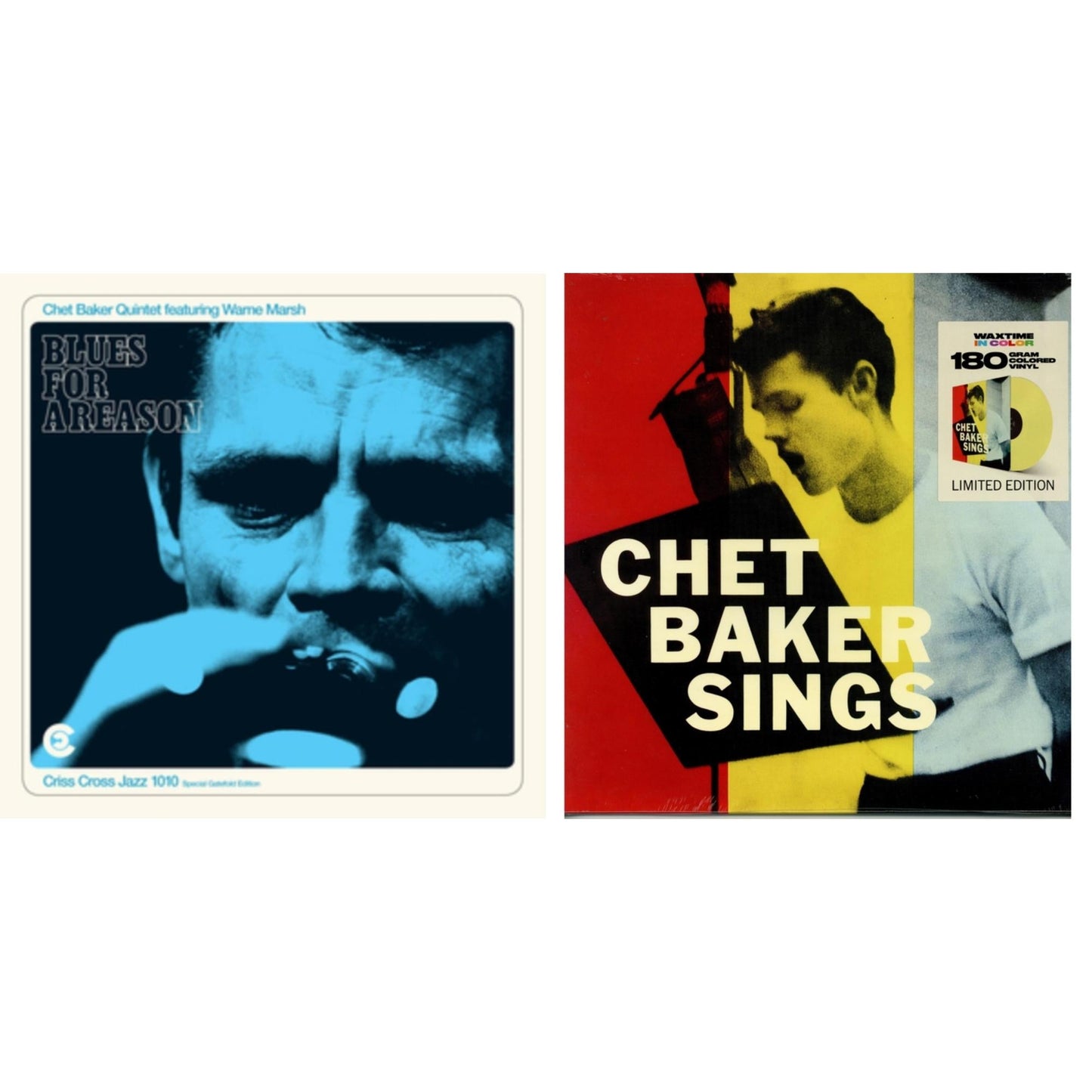 Blues For A Reason (Feat. Warne Marsh) & Sings (180G/Limited/Yellow LP Vinyl)