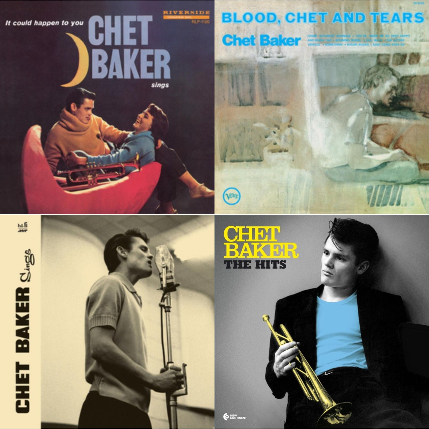 It Could Happen To You & Blood, Chet & Tears (Verve By Request Series) & Chet Baker Sings & Hits (Deluxe Gatefold Edition/180G/Virgin LP Vinyl)