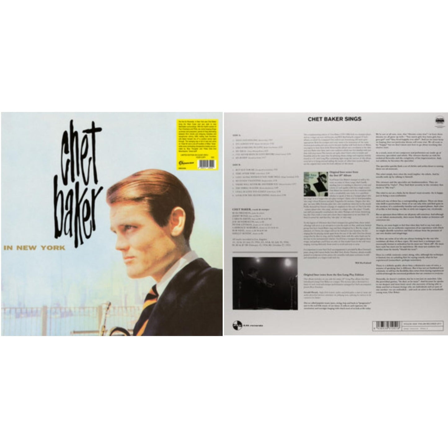 In New York (Clear LP Vinyl) & Sings