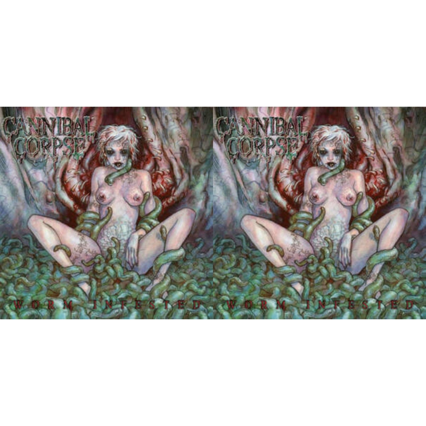 Worm Infested & Worm Infested (Green W/ Red Splatter LP Vinyl)