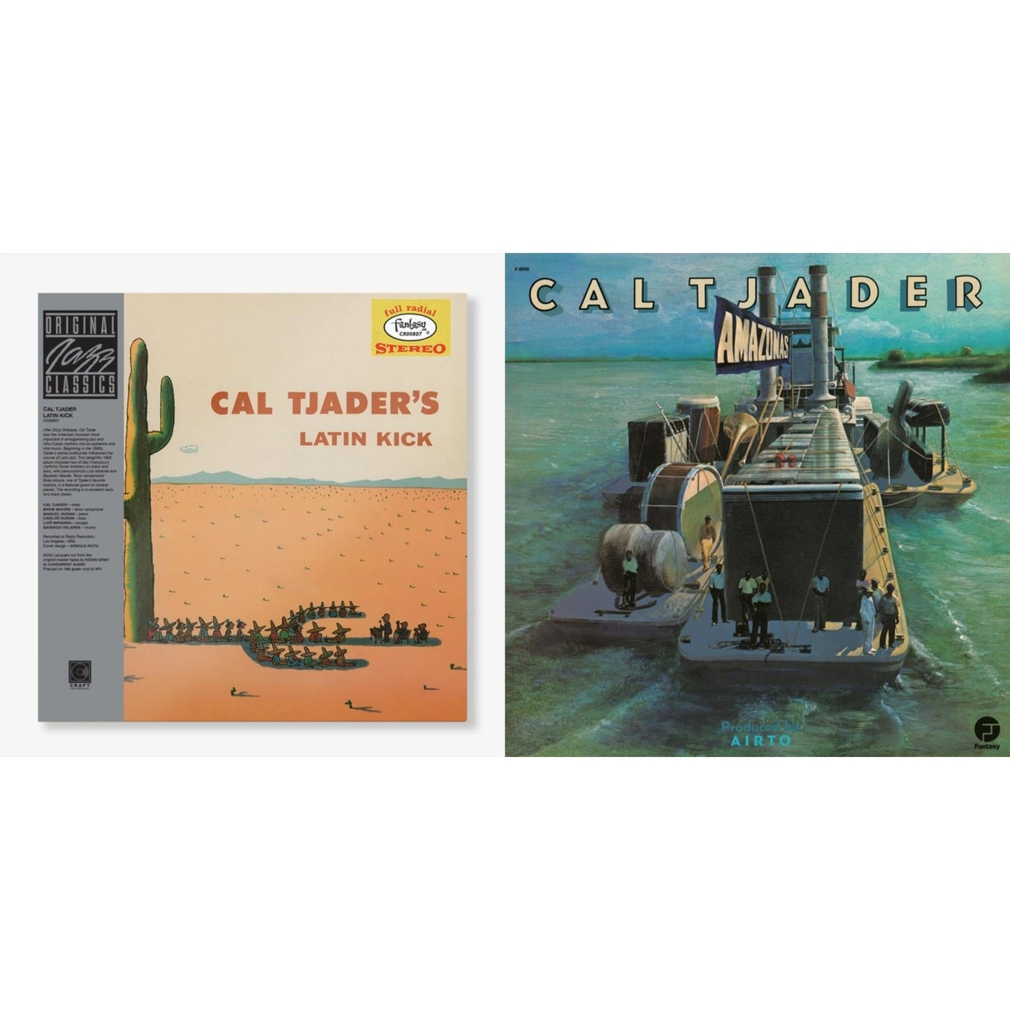 Latin Kick (Original Jazz Classics Series) & Amazonas (Jazz Dispensary Top Shelf Series) (180G)
