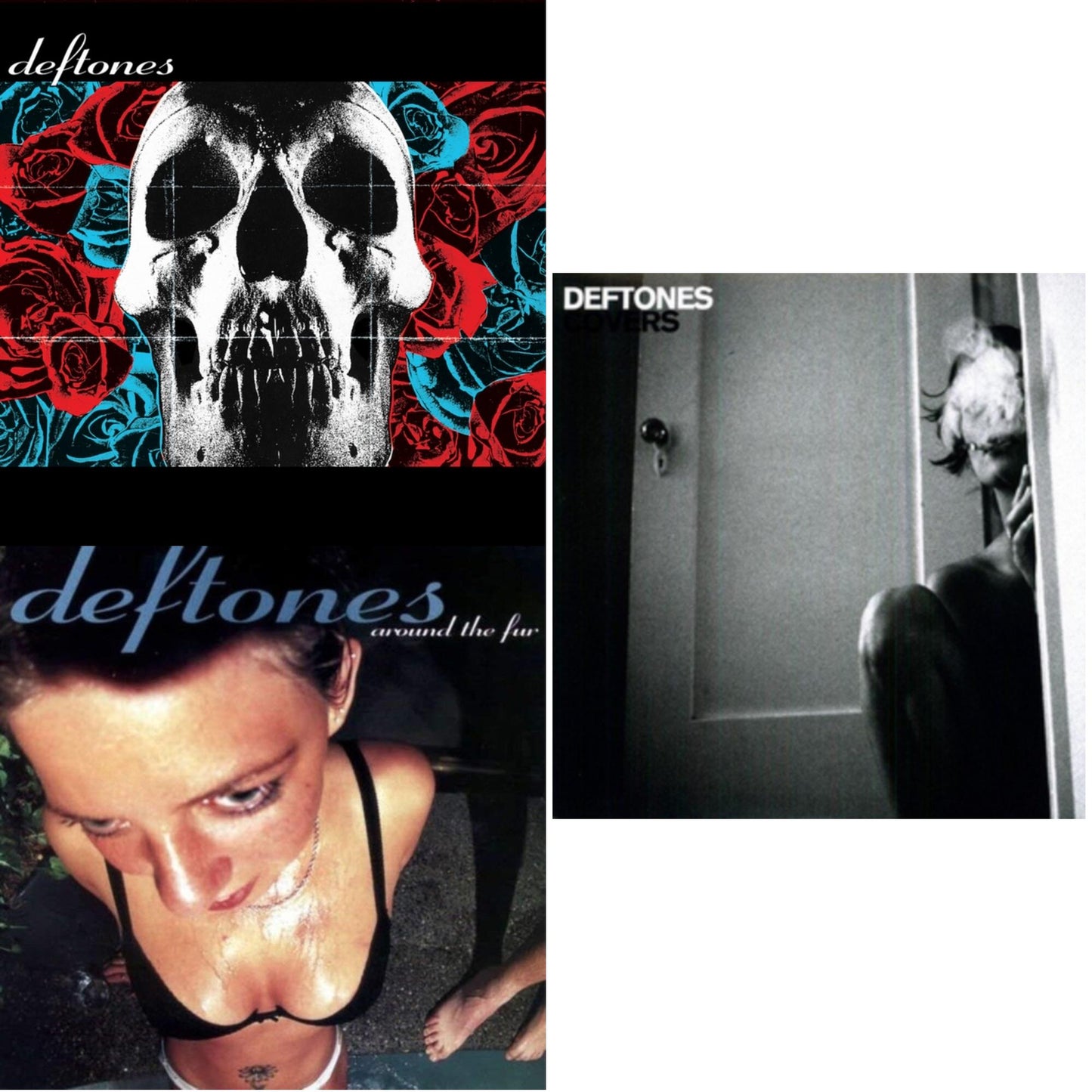 Deftones (X) (20Th Anniversary/Ruby Red LP Vinyl) & Around The Fur (180G) & Covers