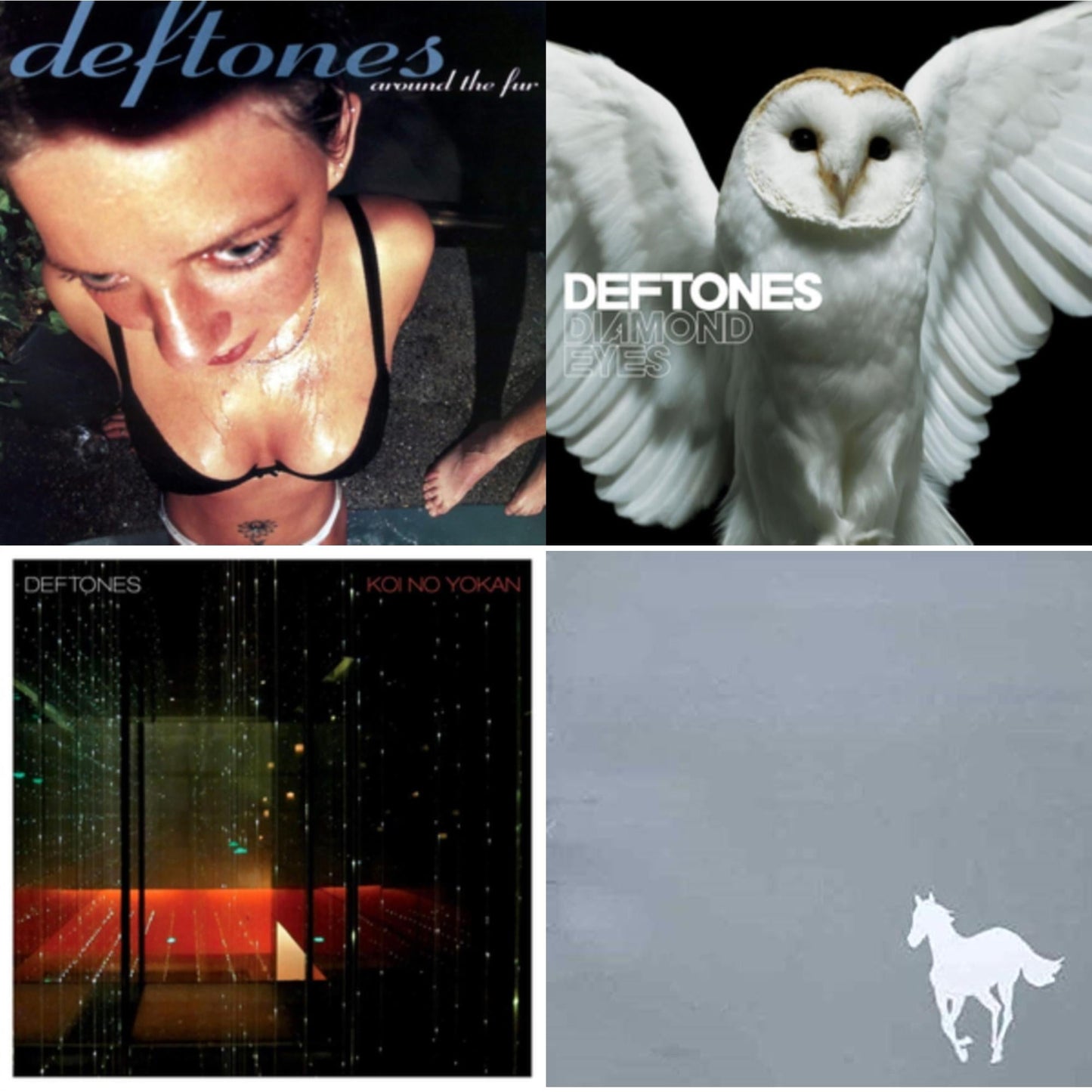 Around The Fur & White Pony & Koi No Yokan & Diamond Eyes