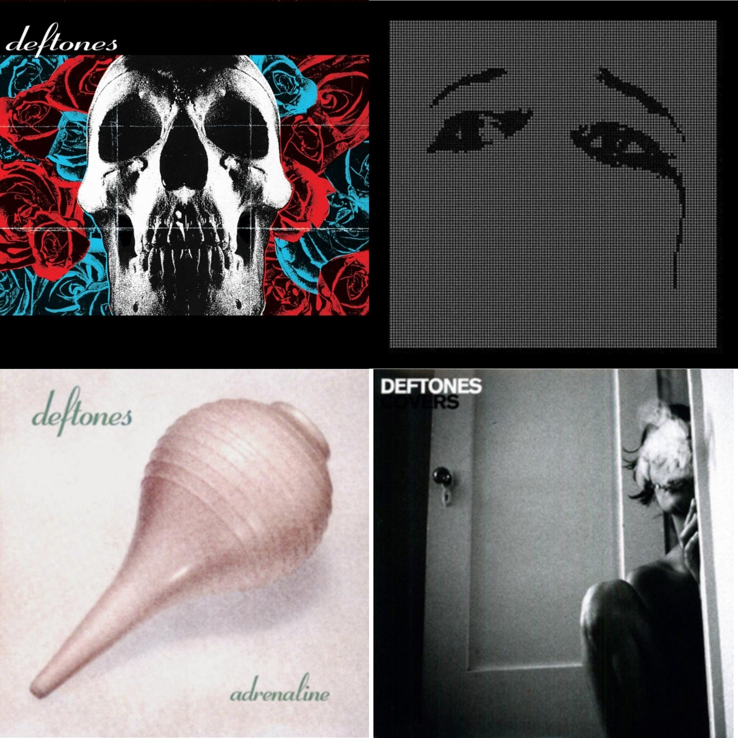 Deftones (X) (20Th Anniversary/Ruby Red LP Vinyl) & Ohms & Adrenaline & Covers