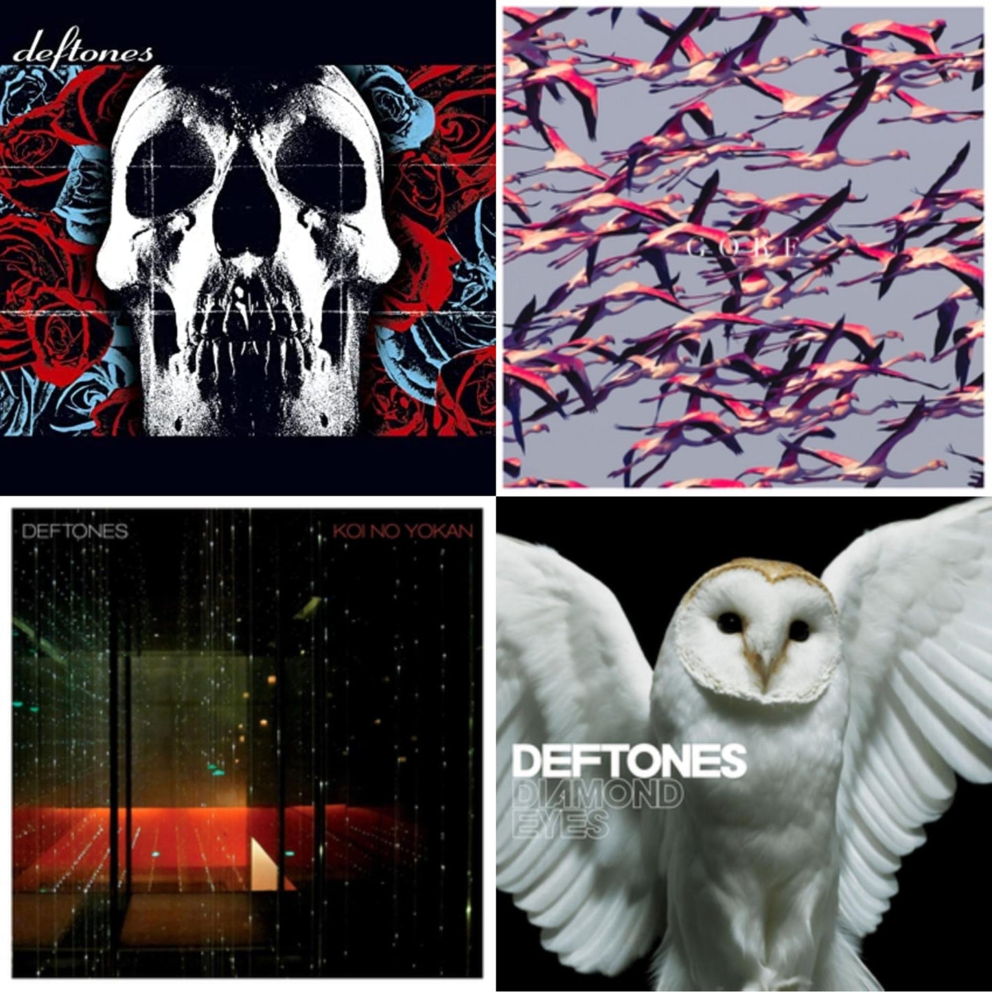 Deftones & Gore & Koi No Yokan & Diamond Eyes