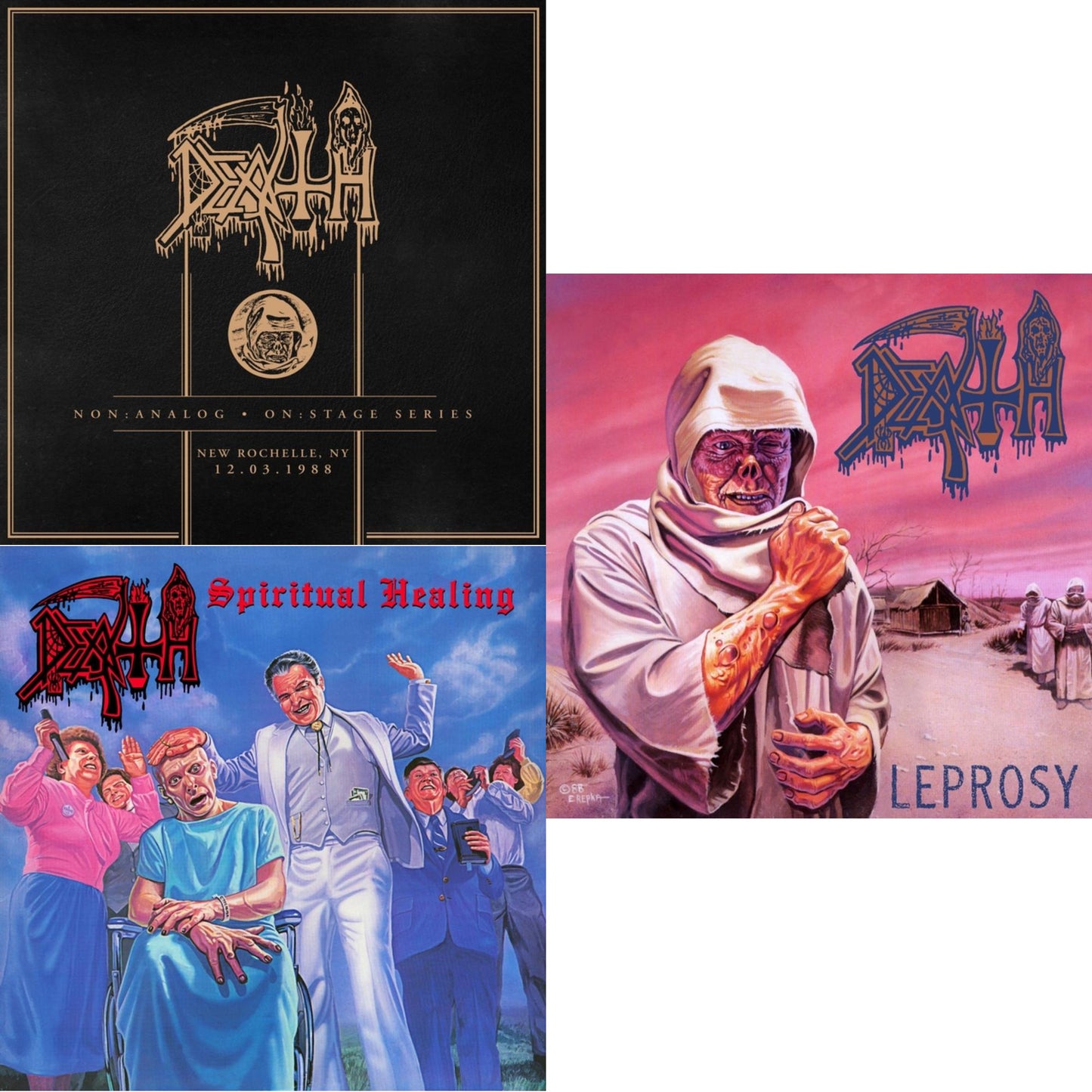 Non:Analog - On:Stage Series - New Rochelle, Ny 12-03-1988 & Spiritual Healing & Leprosy Reissue