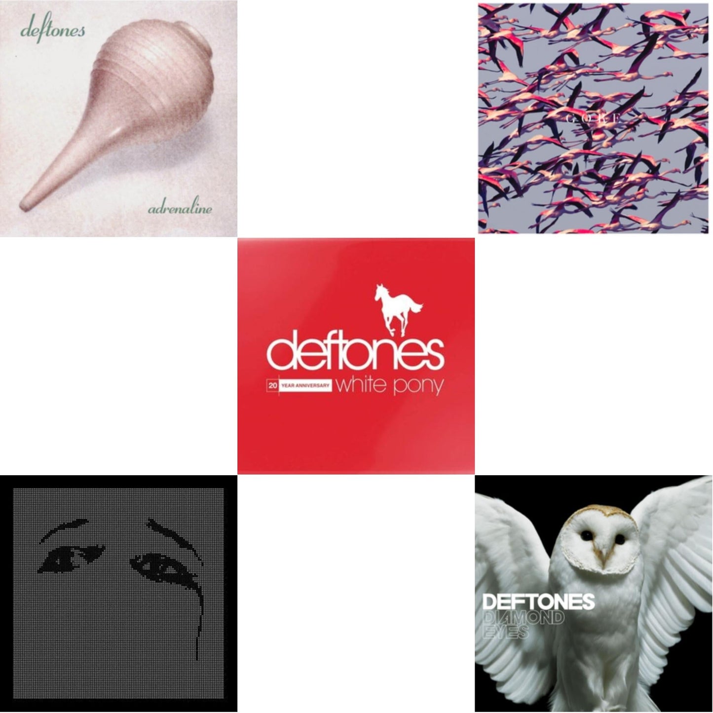 Adrenaline & Ohms & White Pony (X) (20Th Anniversary Deluxe Edition) & Gore & Diamond Eyes