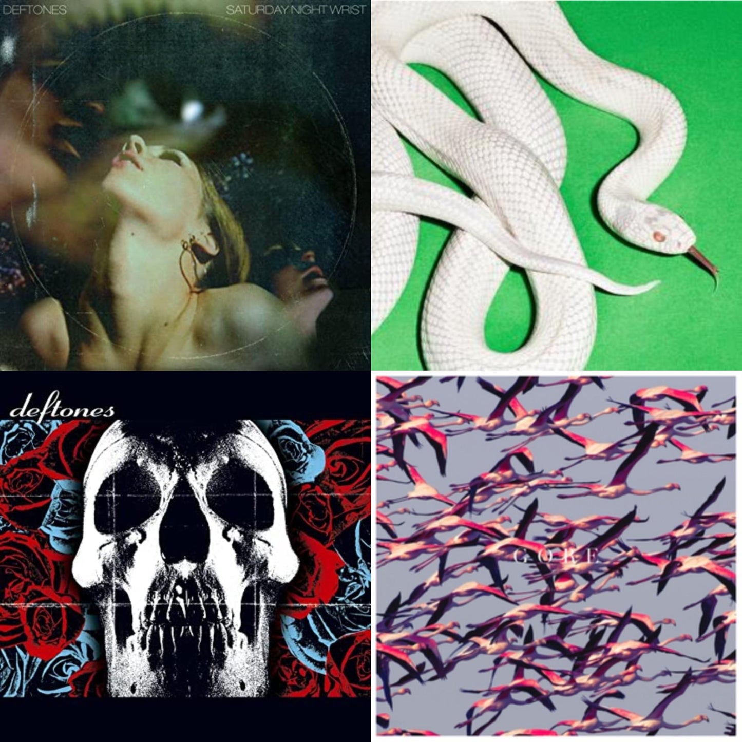 Saturday Night Wrist & Private Music (X) & Deftones & Gore