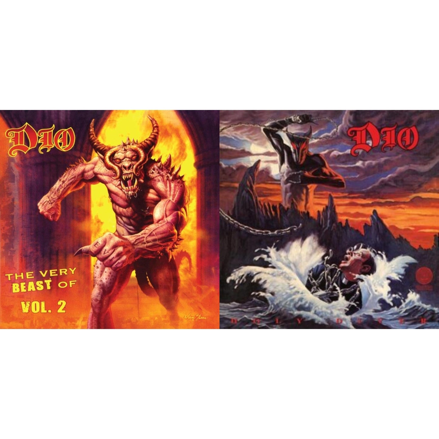 Very Beast Of Dio, Vol. 2 (Dragon's Fire Vinyl/2LP) & Holy Diver
