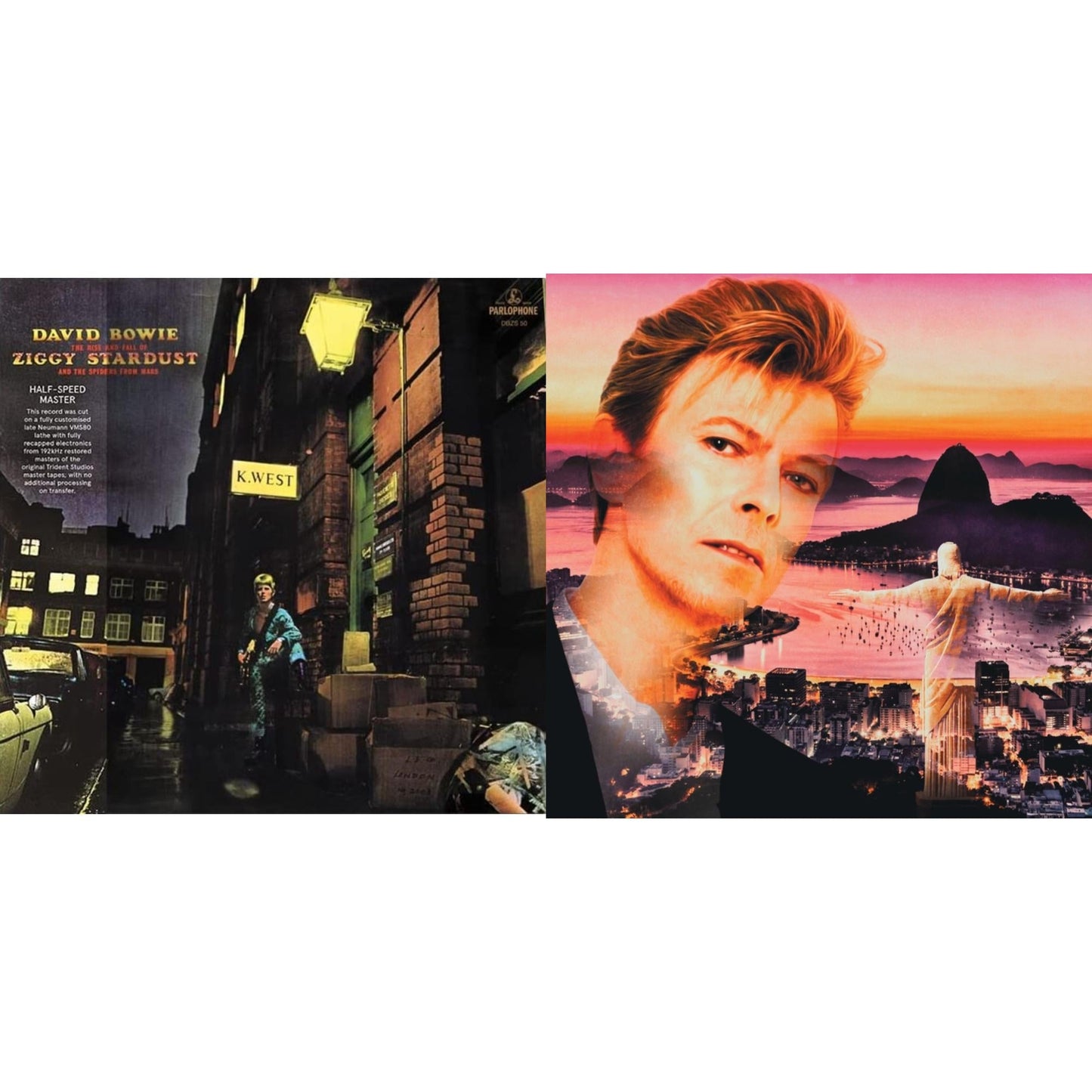 Rise & Fall Of Ziggy Stardust & The Spiders From Mars (2012 Remaster/Half-Speed Master) & Live In Rio (Limited Edition/Red/White Splatter LP Vinyl)