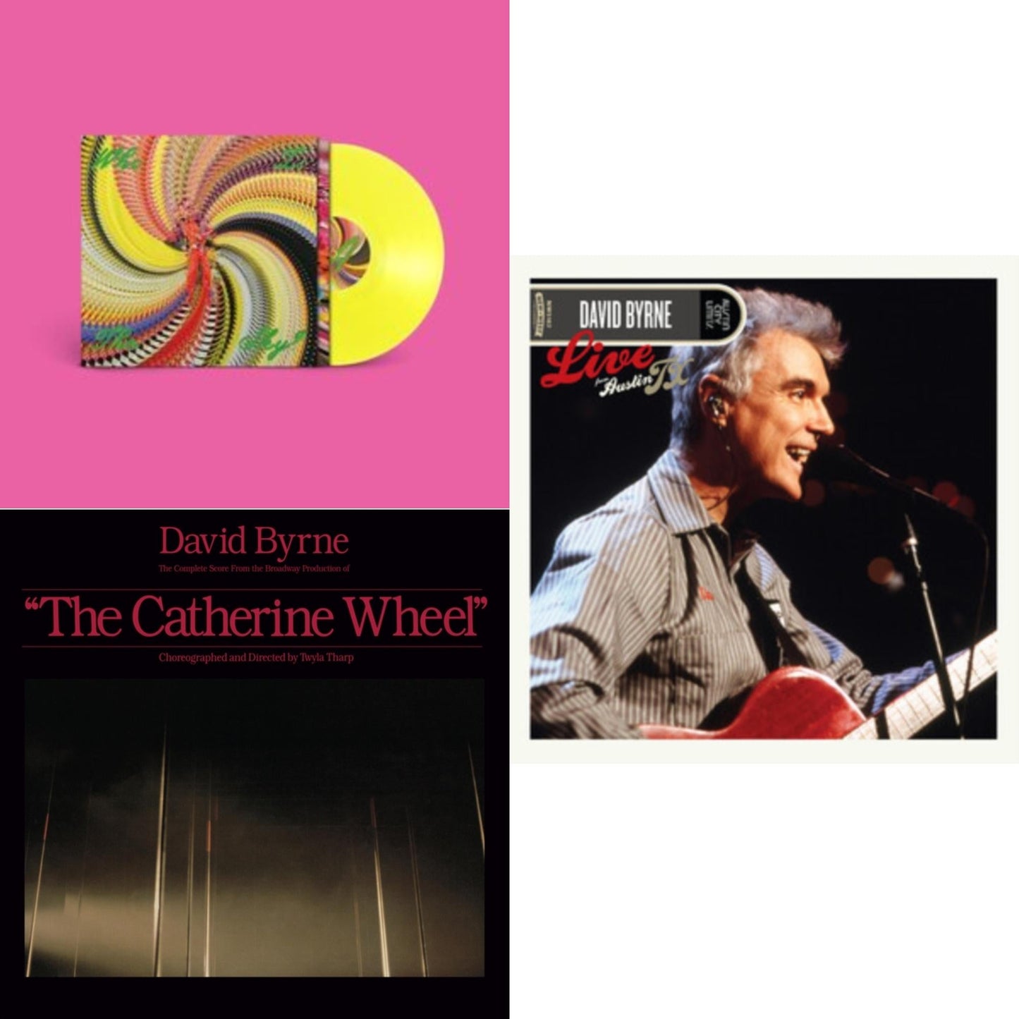Who Is The Sky? (Lemon Yellow LP Vinyl) & Complete Score From The Catherine Wheel (2LP) & Live From Austin, Tx (Rose Marble Vinyl/2LP)