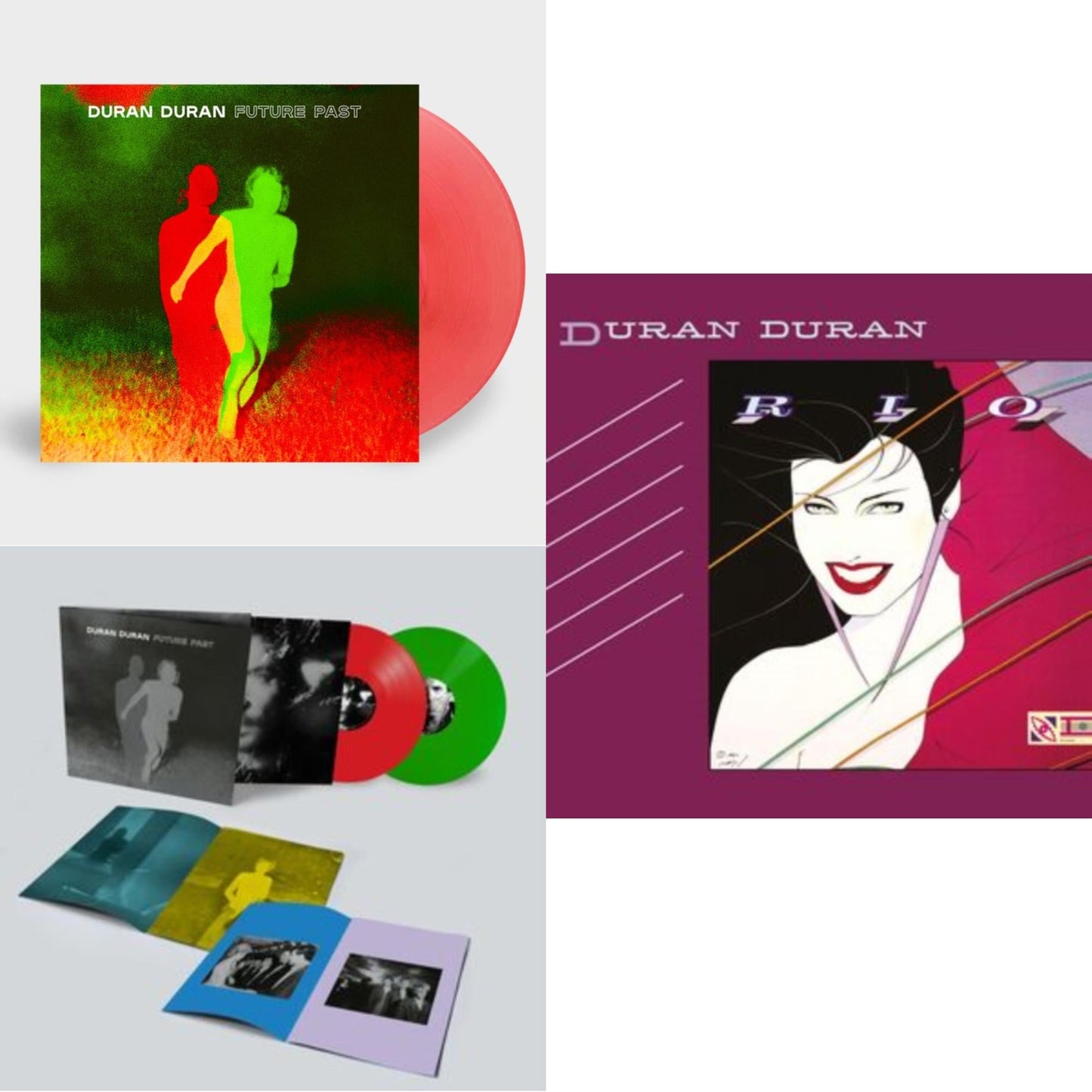 Future Past (Transparent Red LP Vinyl) (I) & Future Past (Complete Edition/2LP) & Rio (2009 Remaster)