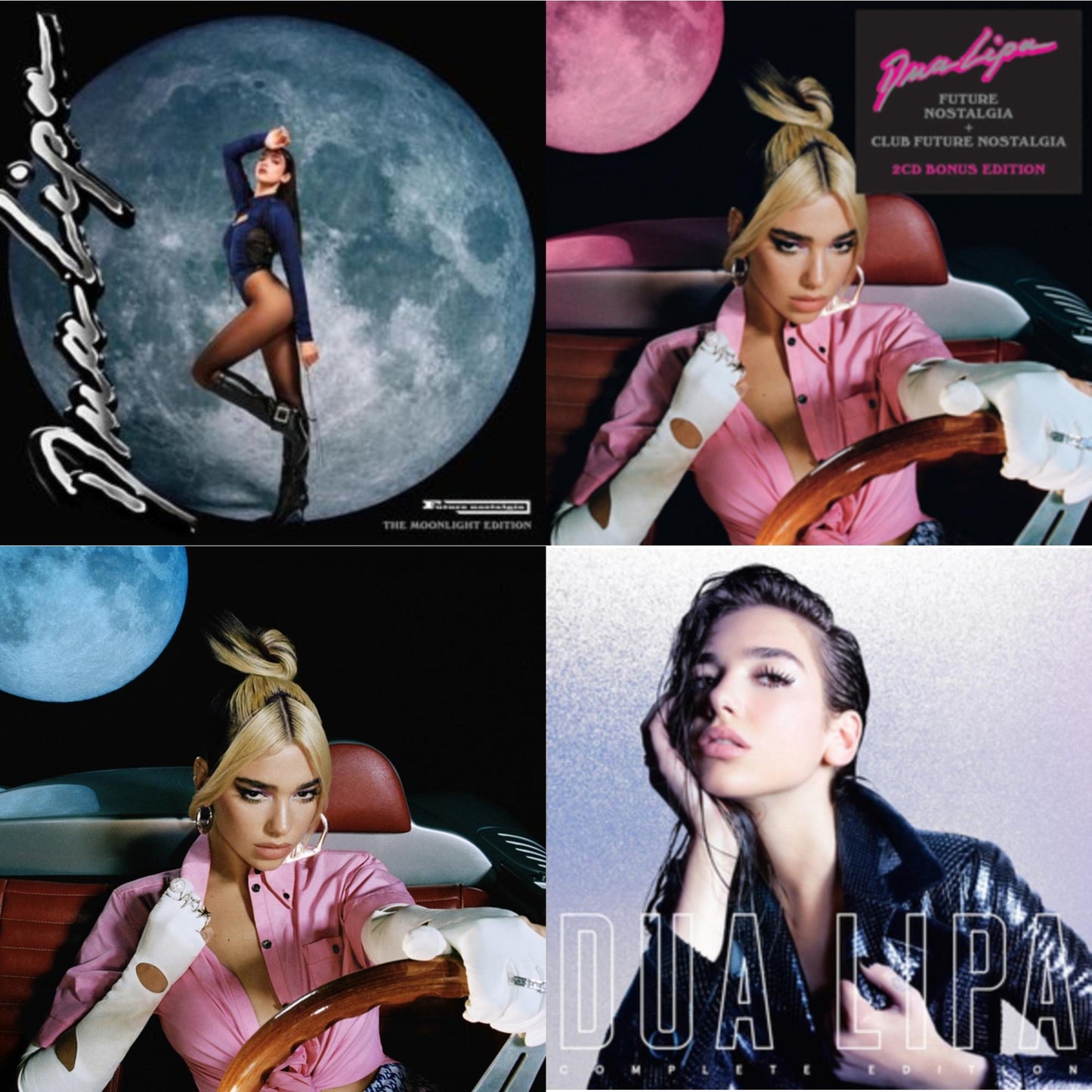 Future Nostalgia (The Moonlight Edition) & Future Nostalgia (2CD/Bonus Edition) & Future Nostalgia & Dua Lipa (X) (Complete Edition) (2CD)