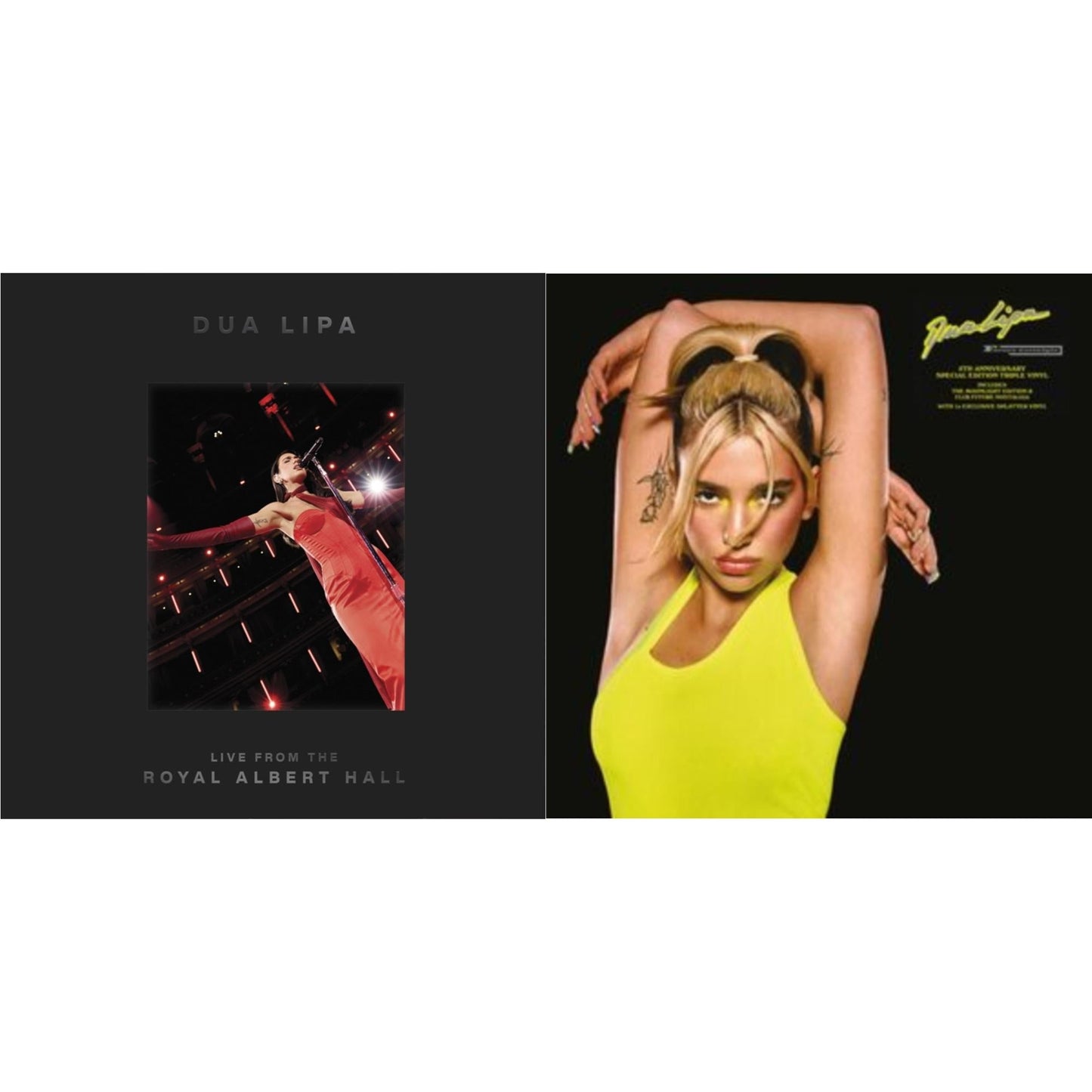 Live At The Royal Albert Hall (2LP) & Future Nostalgia (5Th Ann/3LP/New Artwork/Splatter Vinyl)