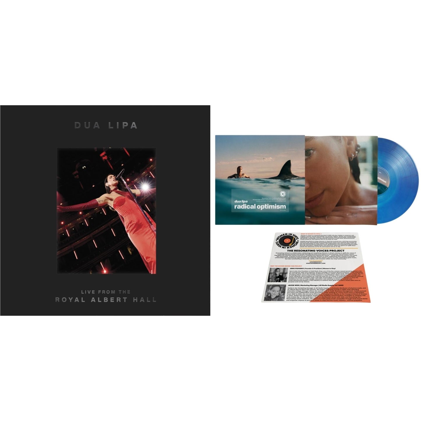 Live At The Royal Albert Hall (2LP) & Radical Optimism (Galaxy Blue LP Vinyl) (Women In LP Vinyl/Ams Exclusive)