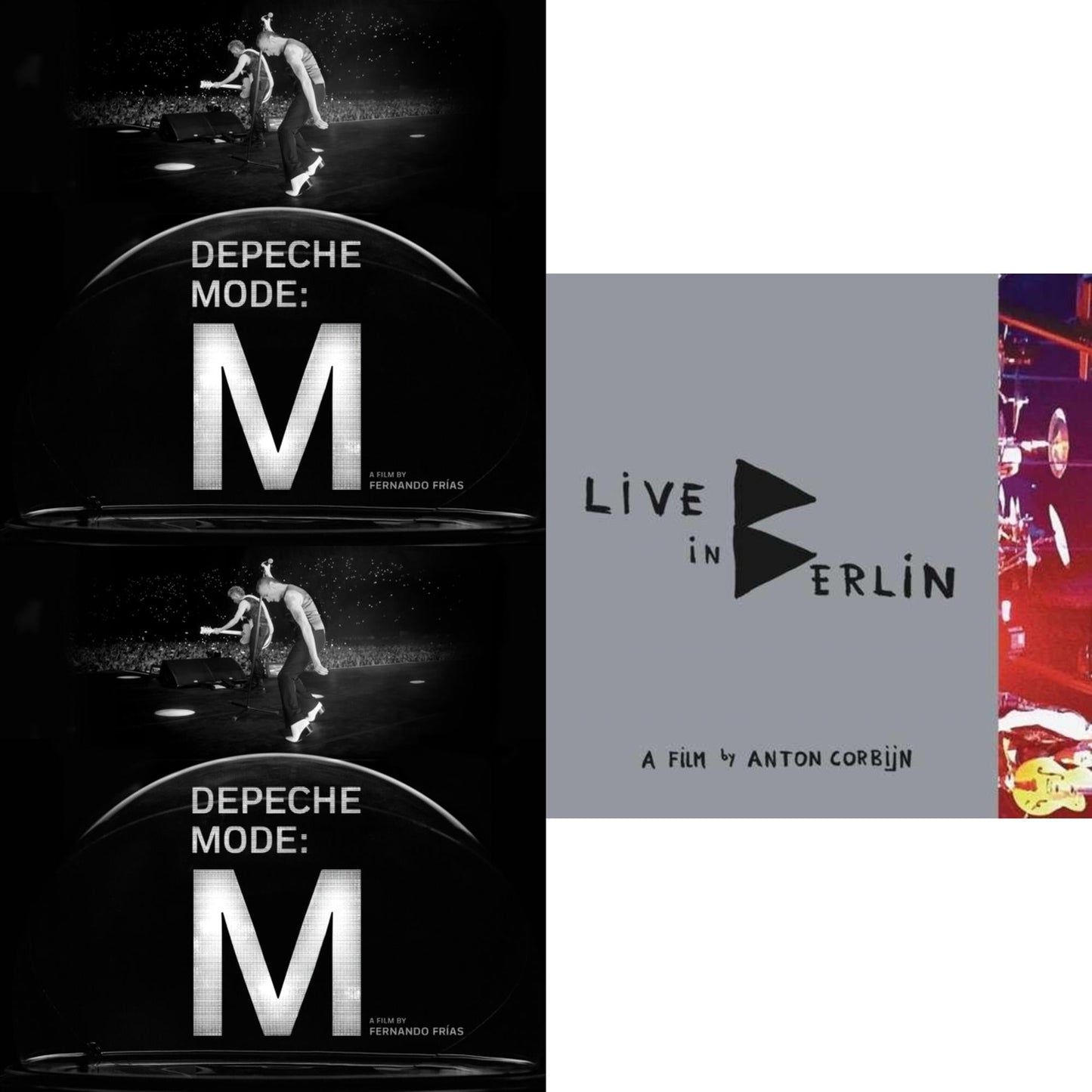 Depeche Mode: M (2DVD/2CD) & Depeche Mode: M (2Blu-Ray/2CD) & Live In Berlin