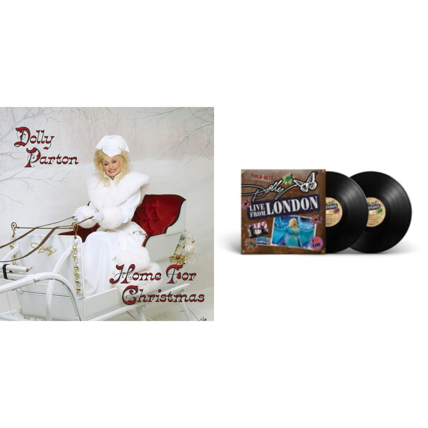 Home For Christmas (140G) & Dolly: Live From London (2LP)