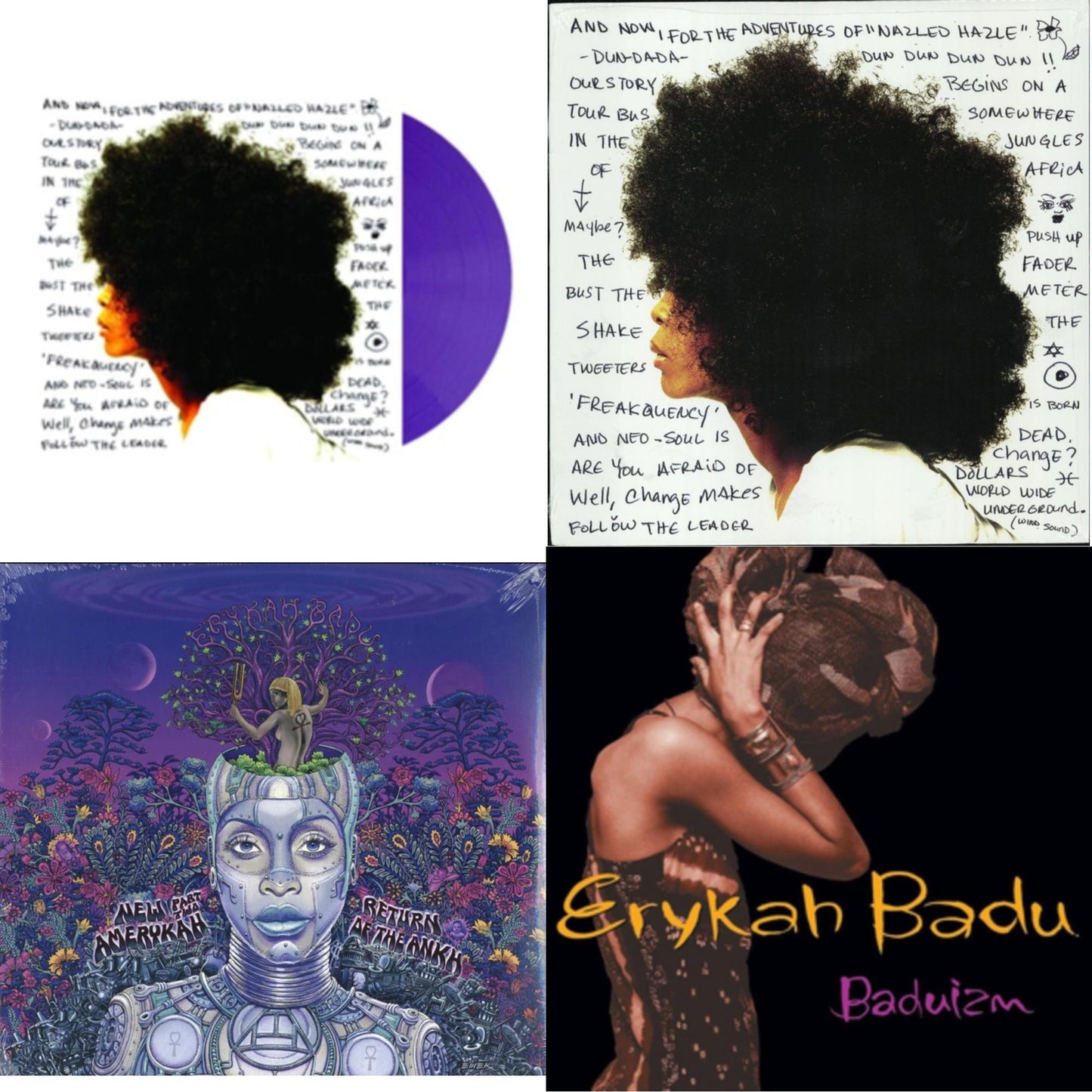 Worldwide Underground (Purple LP Vinyl) & Worldwide Underground & New Amerykah Part 2: Return Of Ankh & Baduizm