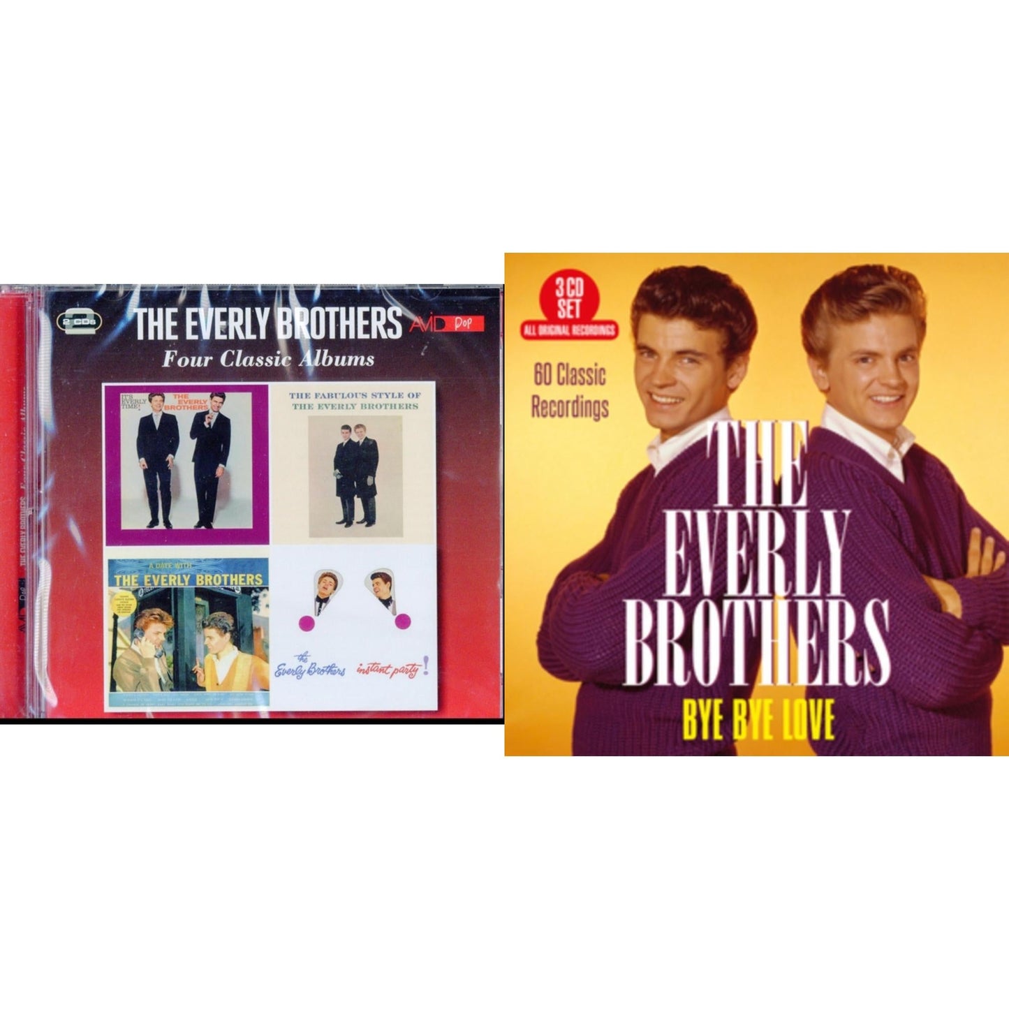 It's Everly Time / Fabulous Style Of / Date With / Instant Party & Bye Bye Love - 60 Classic Recordings (3CD)