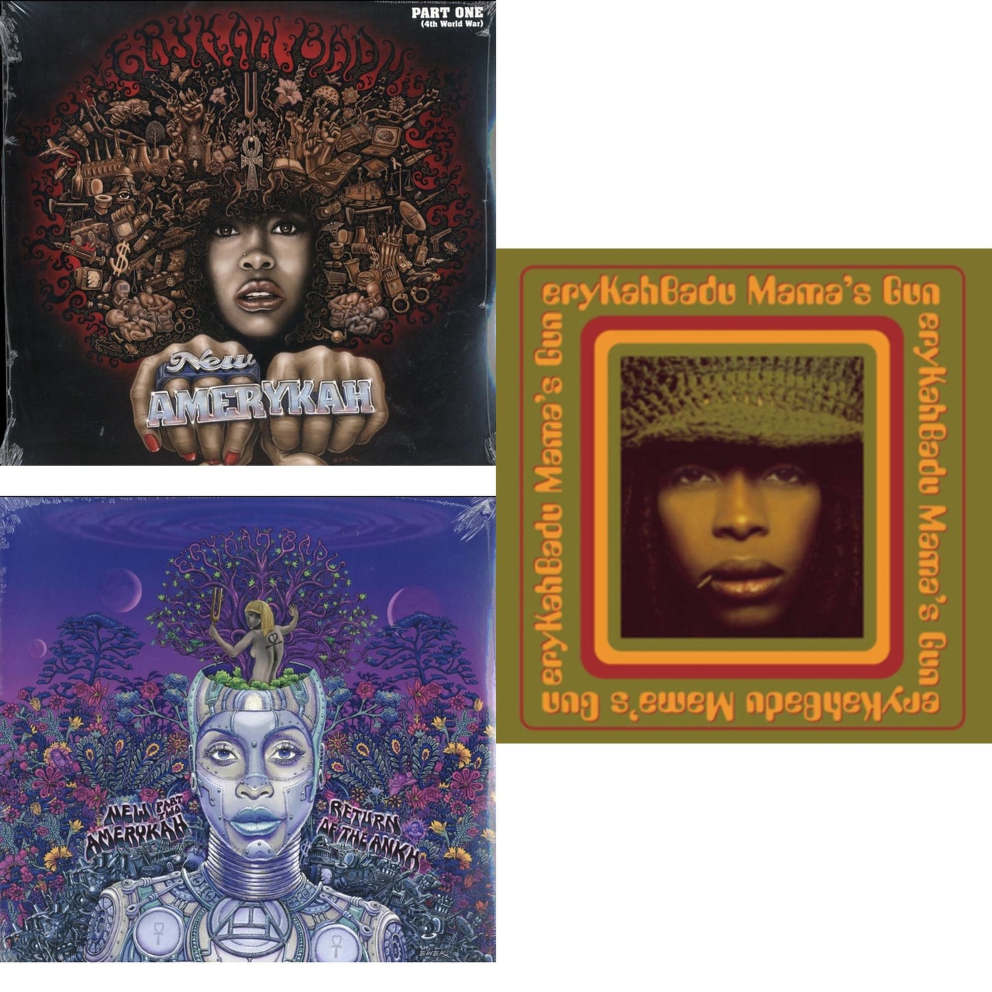 New Amerykah Part 1: 4Th World War & New Amerykah Part 2: Return Of Ankh & Mama's Gun