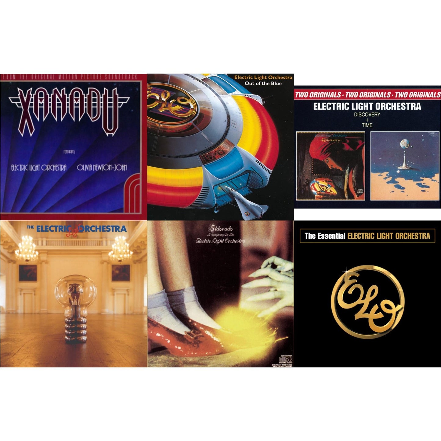 Xanadu - Original Motion Picture Soundtrack & Out Of The Blue & Discovery & No Answer & Eldorado & Essential Electric Light Orchestra