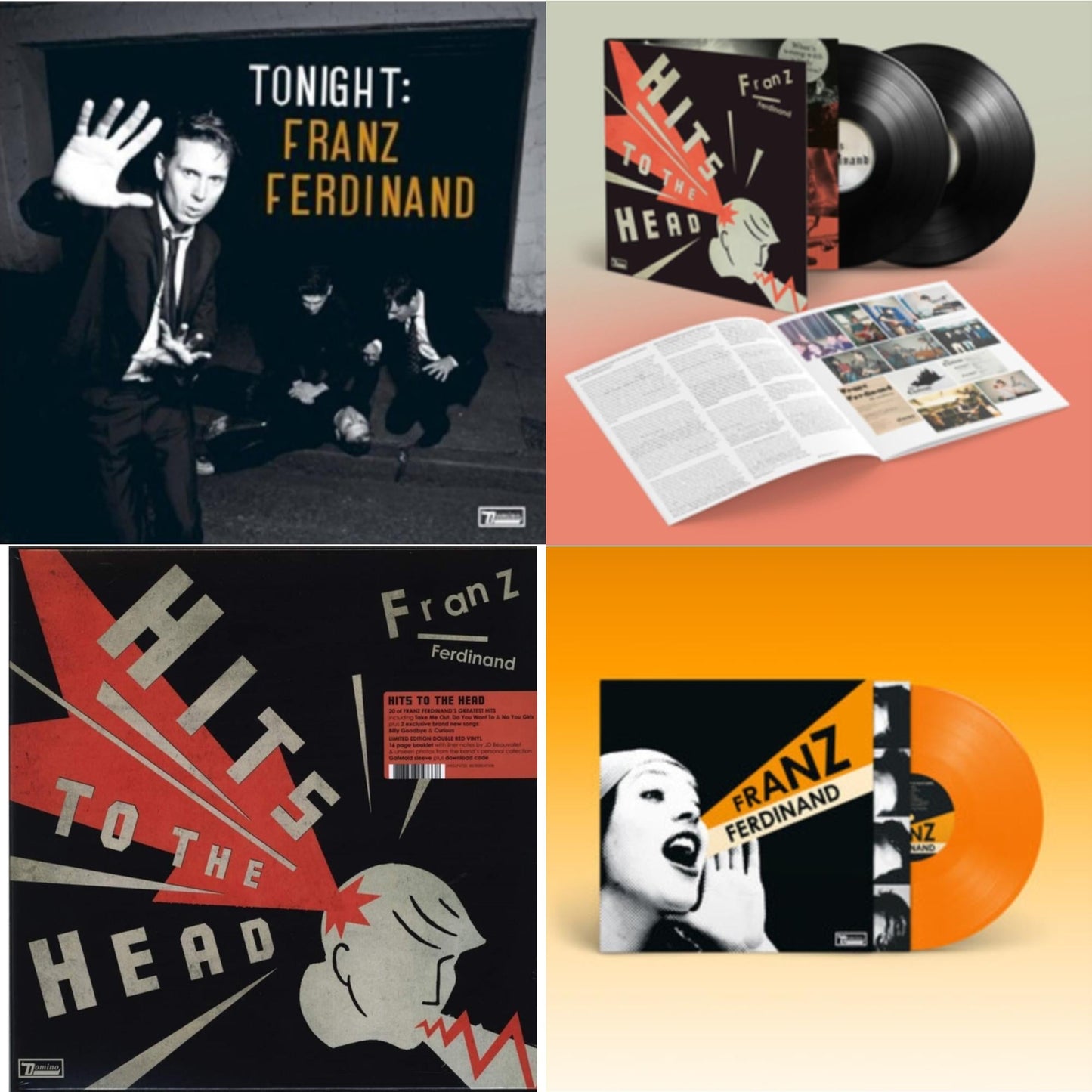 Tonight (2LP/Dl Card) & Hits To The Head (2LP/Dl Card) & Hits To The Head (2LP/Translucent Red Vinyl) (I) & You Could Have It So Much Bet
