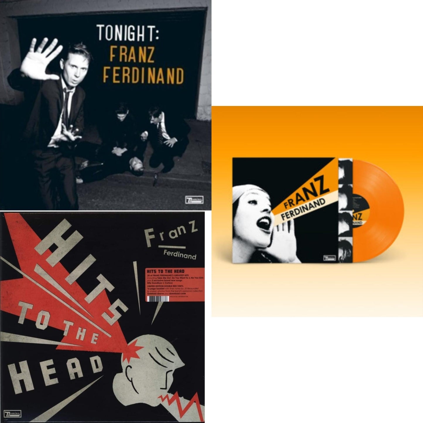 Tonight (2LP/Dl Card) & Hits To The Head (2LP/Translucent Red Vinyl) (I) & You Could Have It So Much Bet